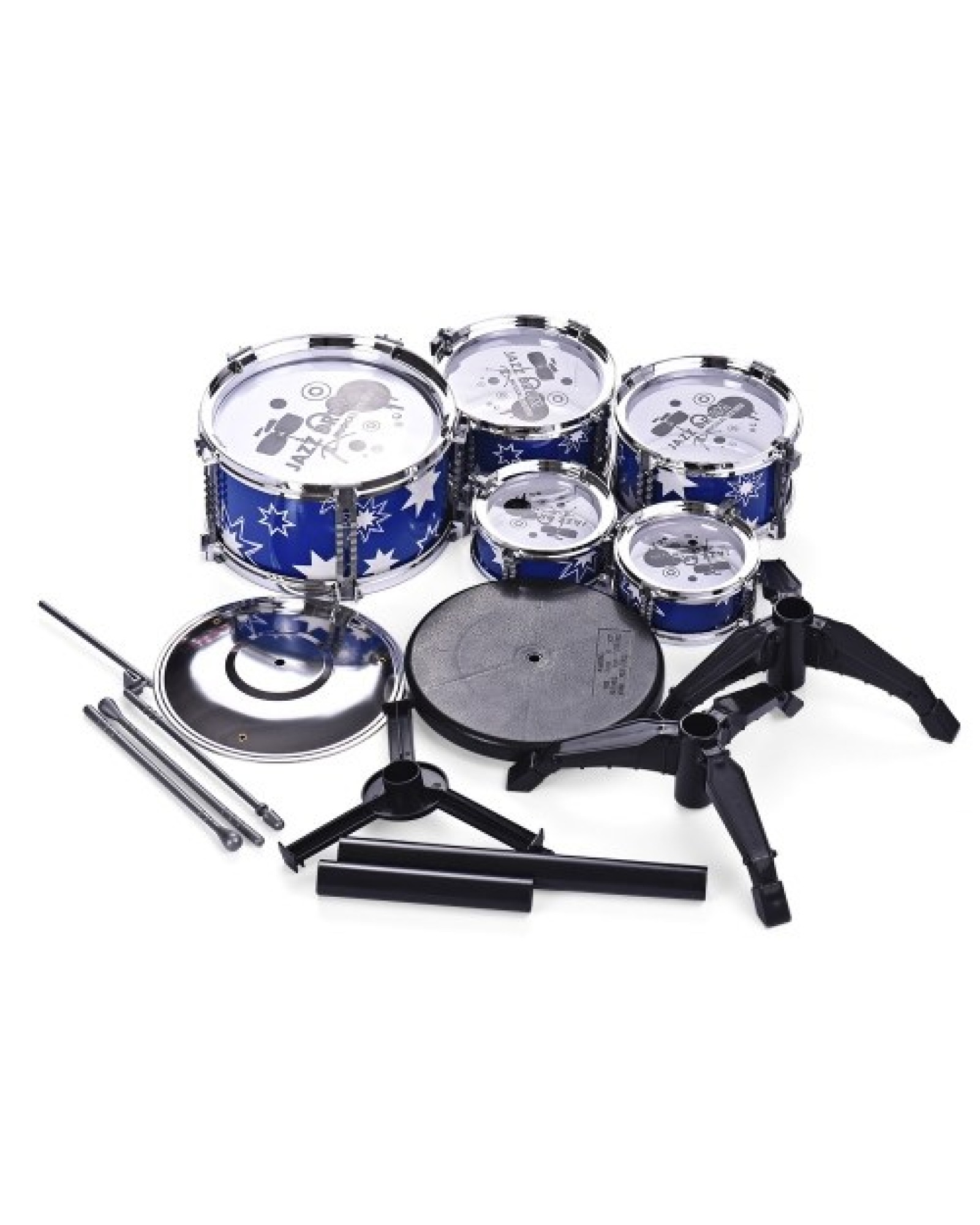 Children Kids Jazz Drum Set Kit Musical Educational Instrument Toy