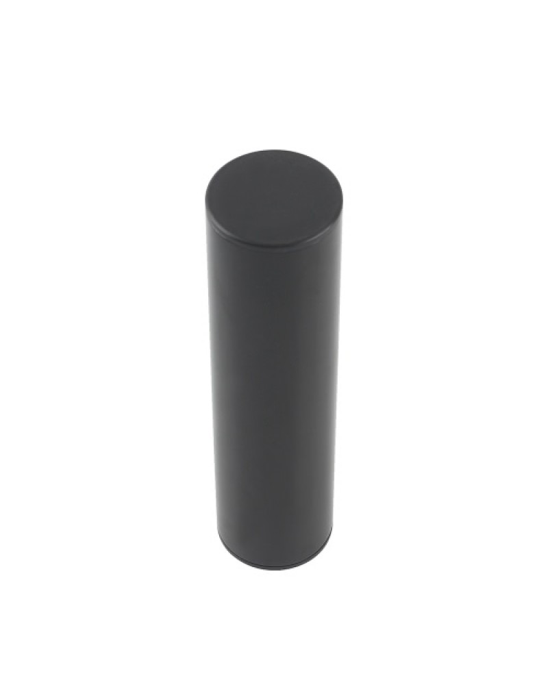 Professional Stainless Steel Cylinder Sand Shaker Rhythm Musical Instruments Metal Hand Percussion Silver