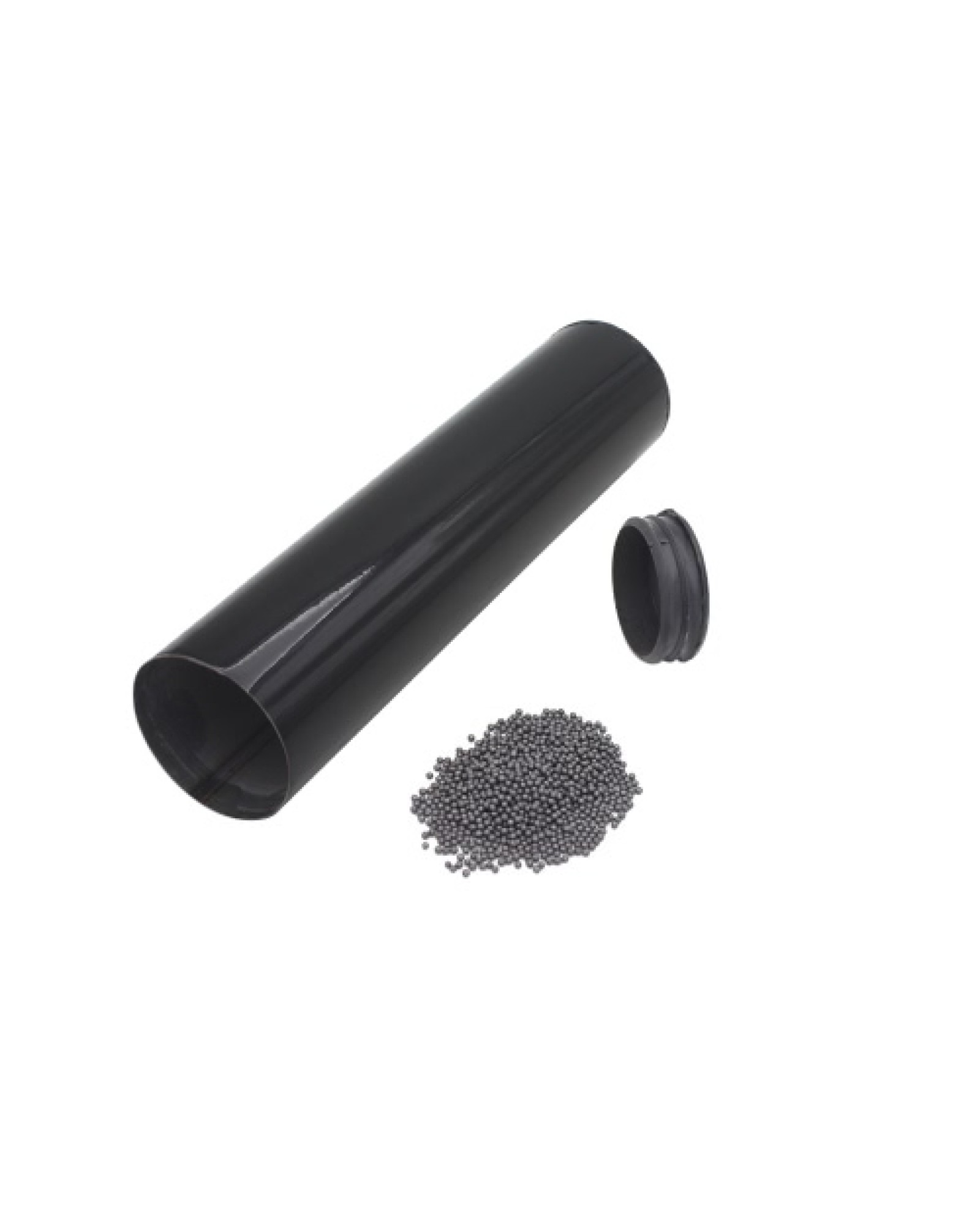 Professional Stainless Steel Cylinder Sand Shaker Rhythm Musical Instruments Metal Hand Percussion Silver