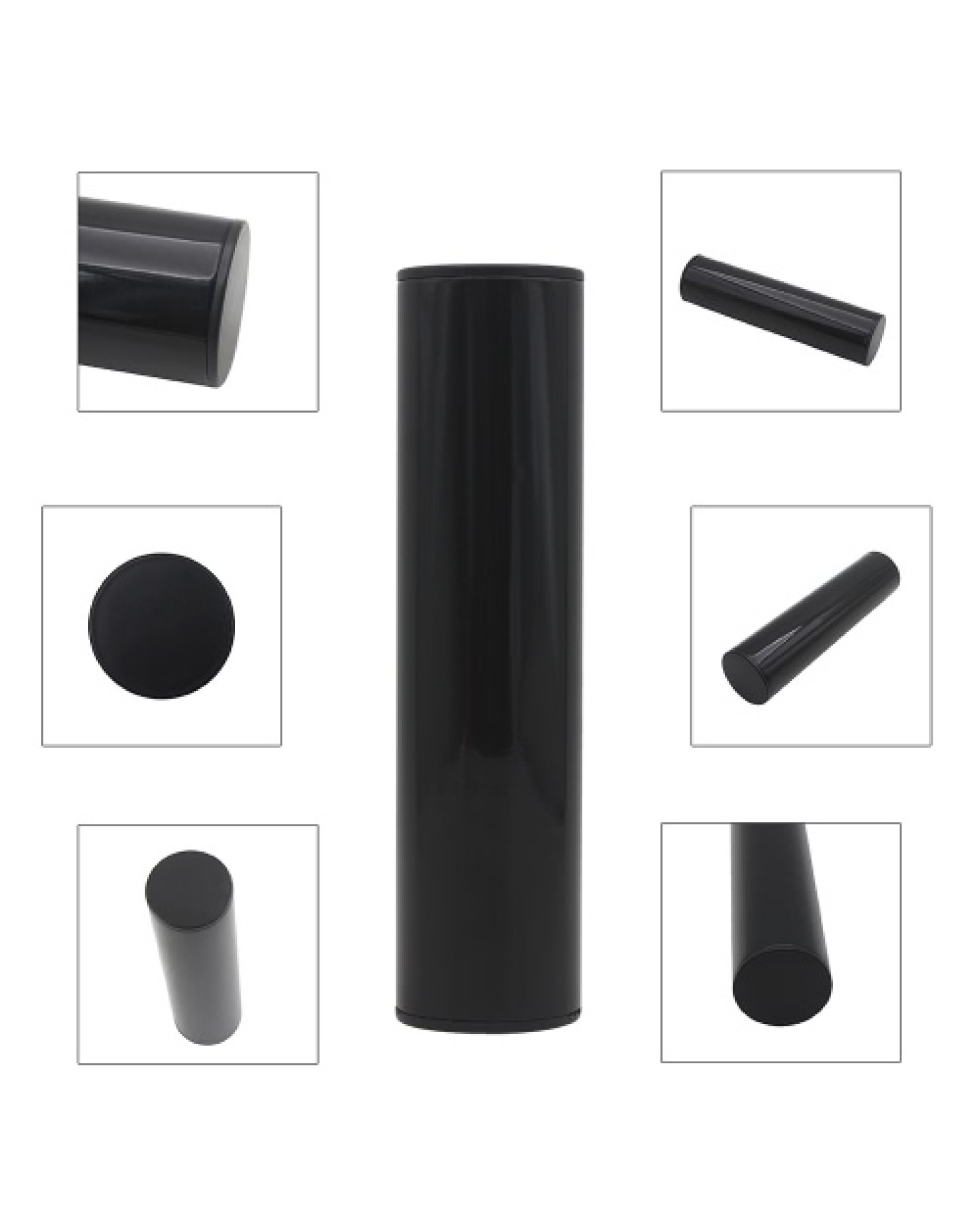 Professional Stainless Steel Cylinder Sand Shaker Rhythm Musical Instruments Metal Hand Percussion Silver