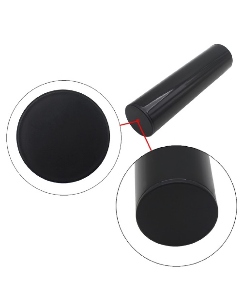 Professional Stainless Steel Cylinder Sand Shaker Rhythm Musical Instruments Metal Hand Percussion Silver