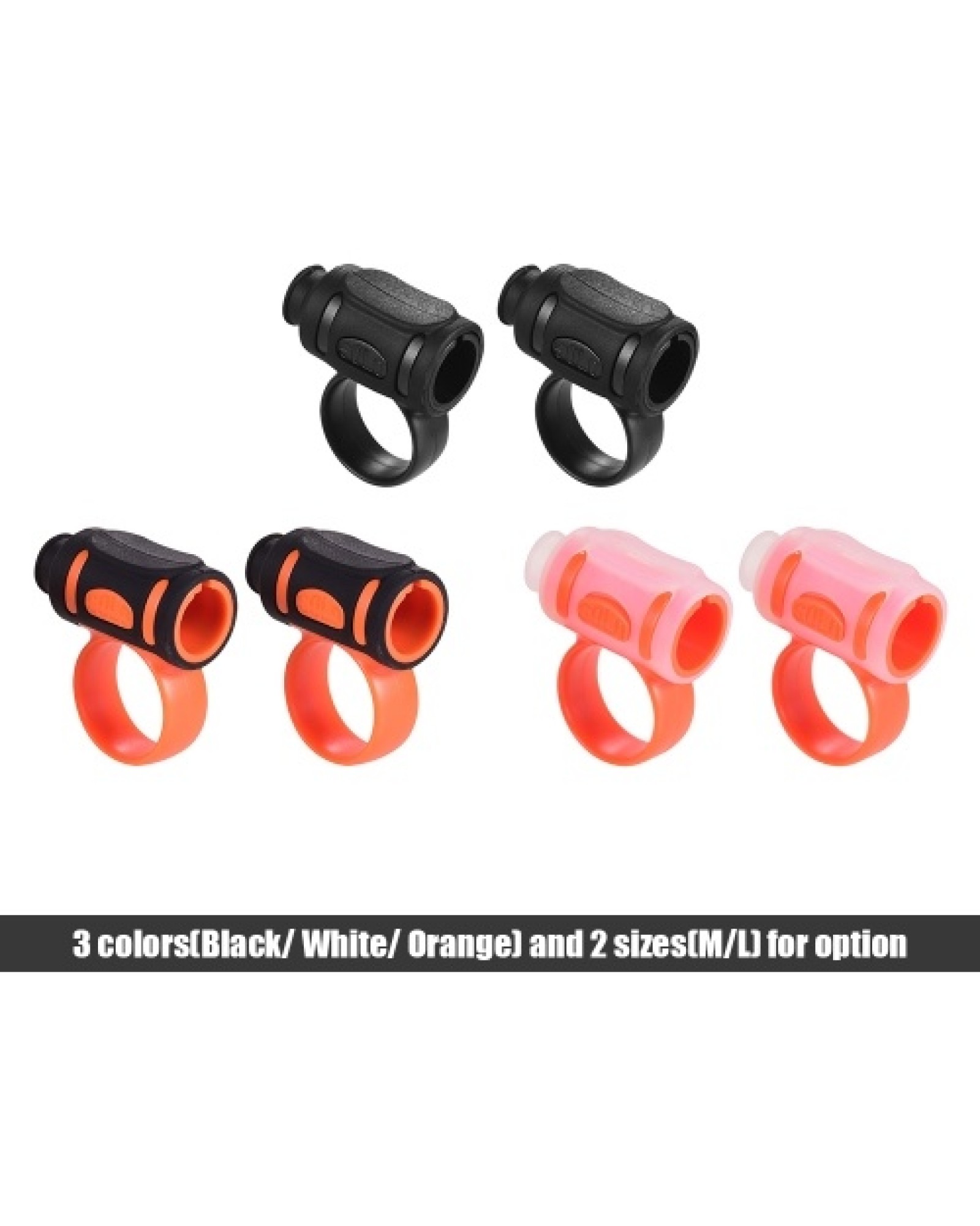 2pcs Drum Stick Control Clip ABS + Silicone Material Drumsticks Accessories for Drummer Beginner
