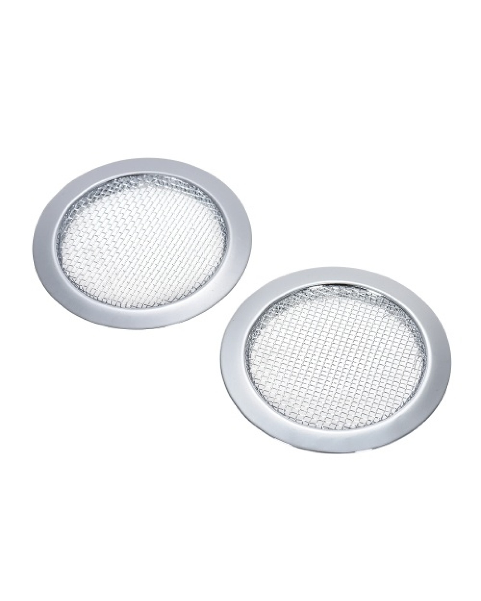 2pcs Gold Screened Sound Hole Inserts for Dobro Resonator Guitar Cigar Box Guitars