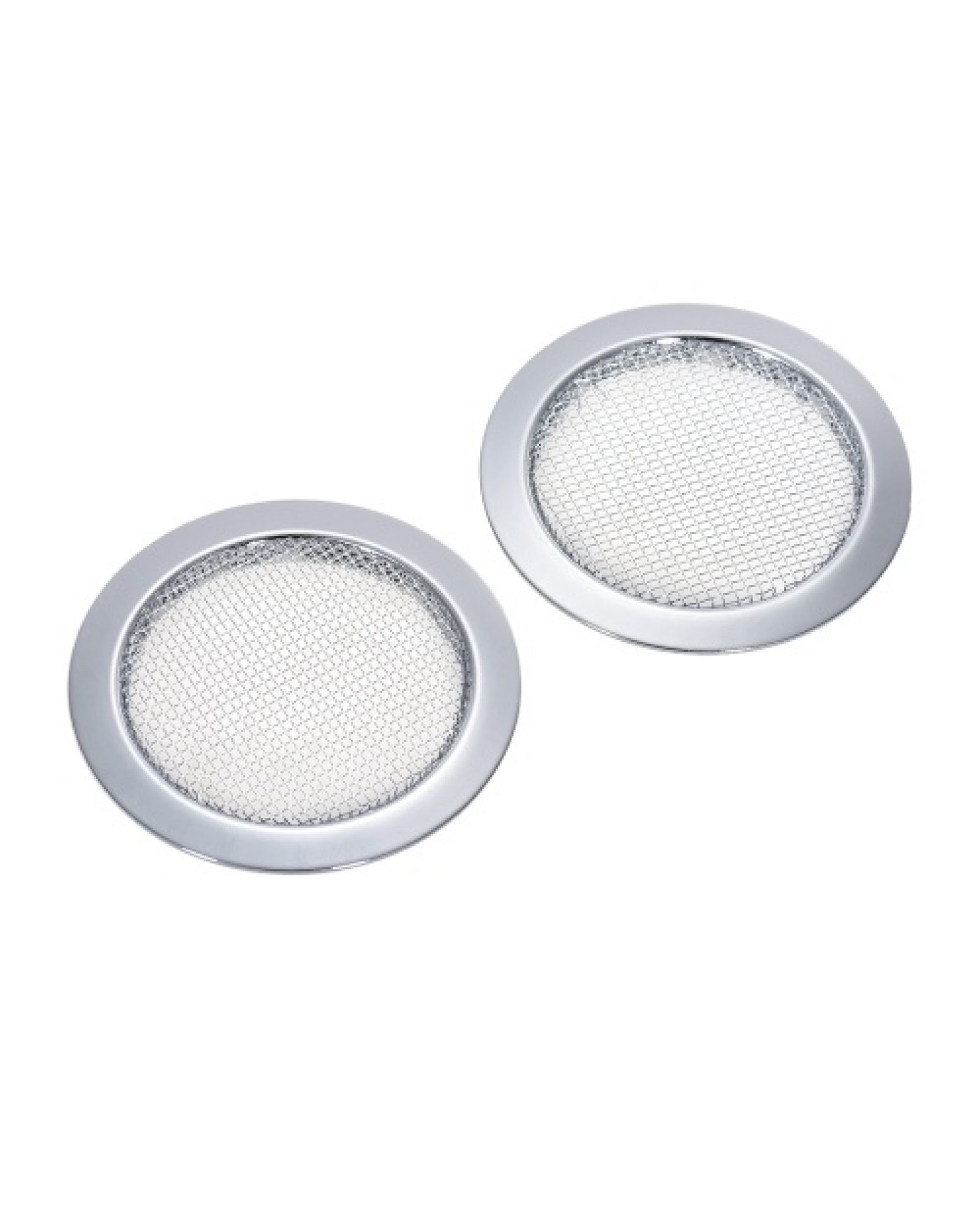 2pcs Gold Screened Sound Hole Inserts for Dobro Resonator Guitar Cigar Box Guitars