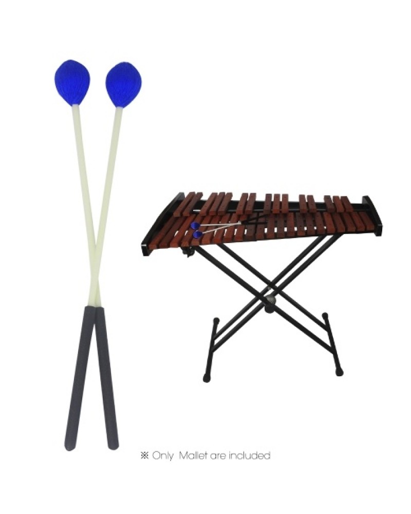 Primary Marimba Stick Mallets Xylophone Glockensplel Mallet with Fiberglass Handle Percussion Instrument Accessories for Profess