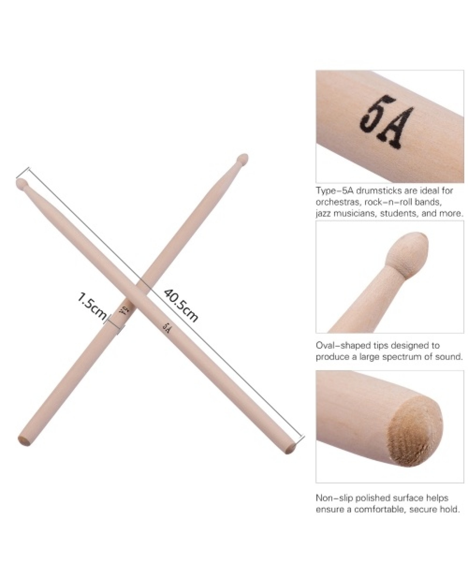 Drum Sticks Set 1 Pair Retractable Drum Wire Brushes Drum Stick Brush 1 Pair 19-Rod Bamboo Drum Brushes Sticks 1 Pair 5A Classic
