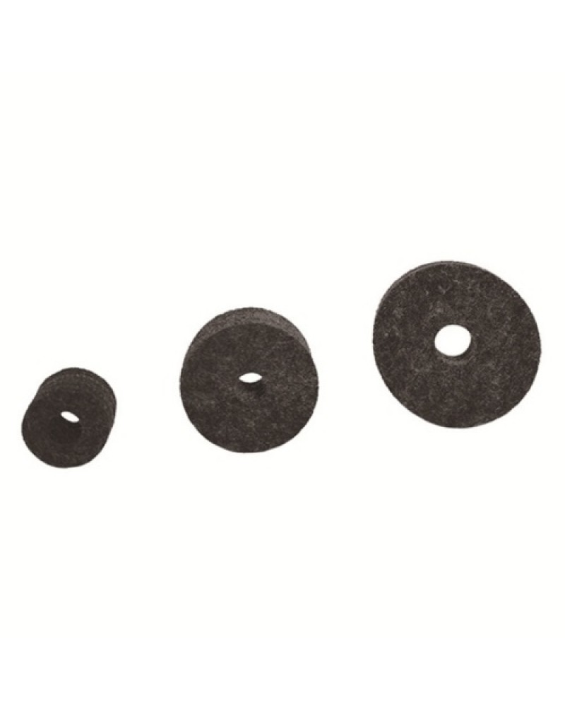 18Pcs Cymbal Accessories Cymbal Stand Sleeves Cymbal Felts with Cymbal Washer &amp; Base Wing Nuts for Drum Set