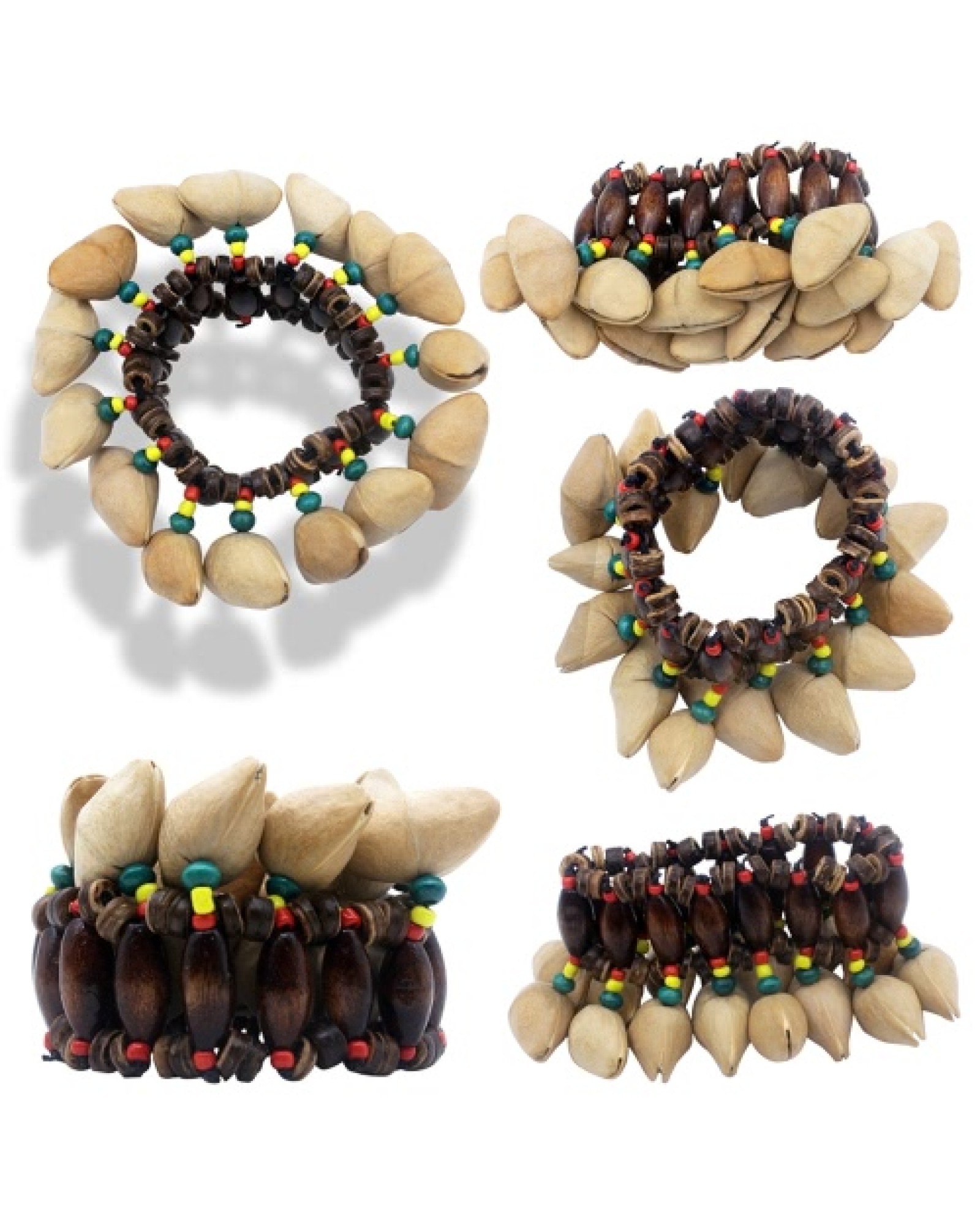 Handmade Nuts Shell Bracelet Handbell