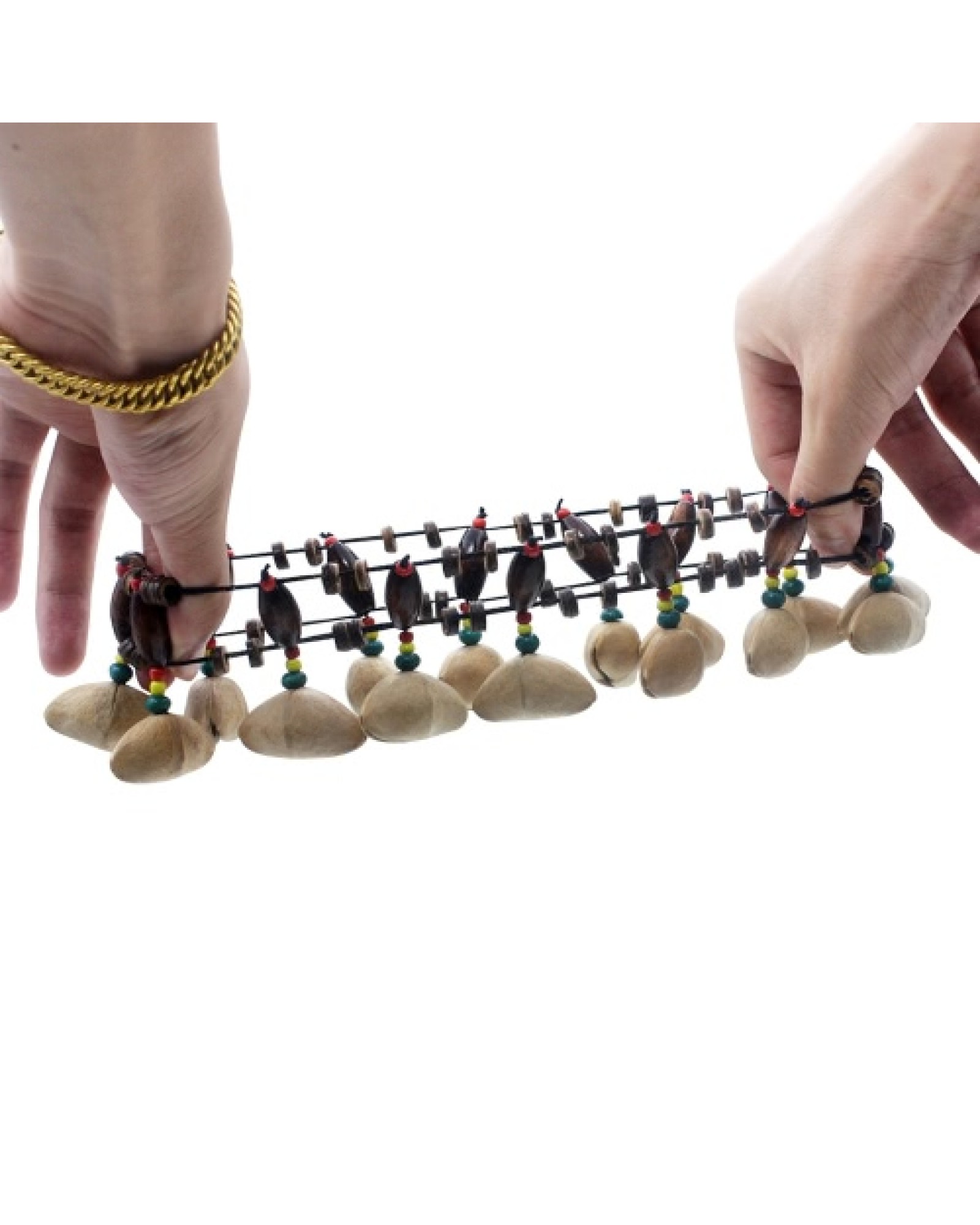 Handmade Nuts Shell Bracelet Handbell