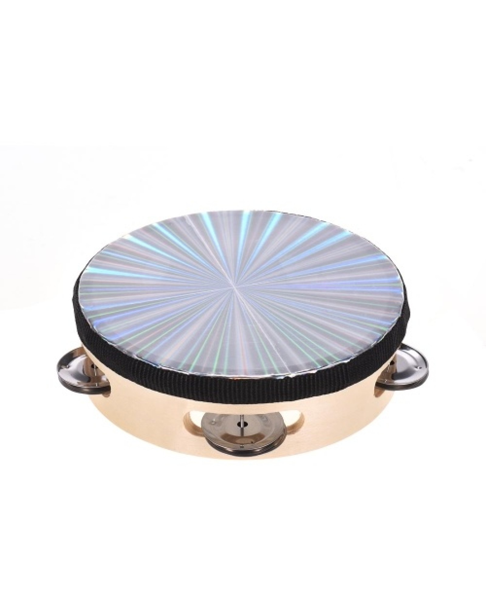 Wooden Radiant Tambourine Handbell Hand Drum