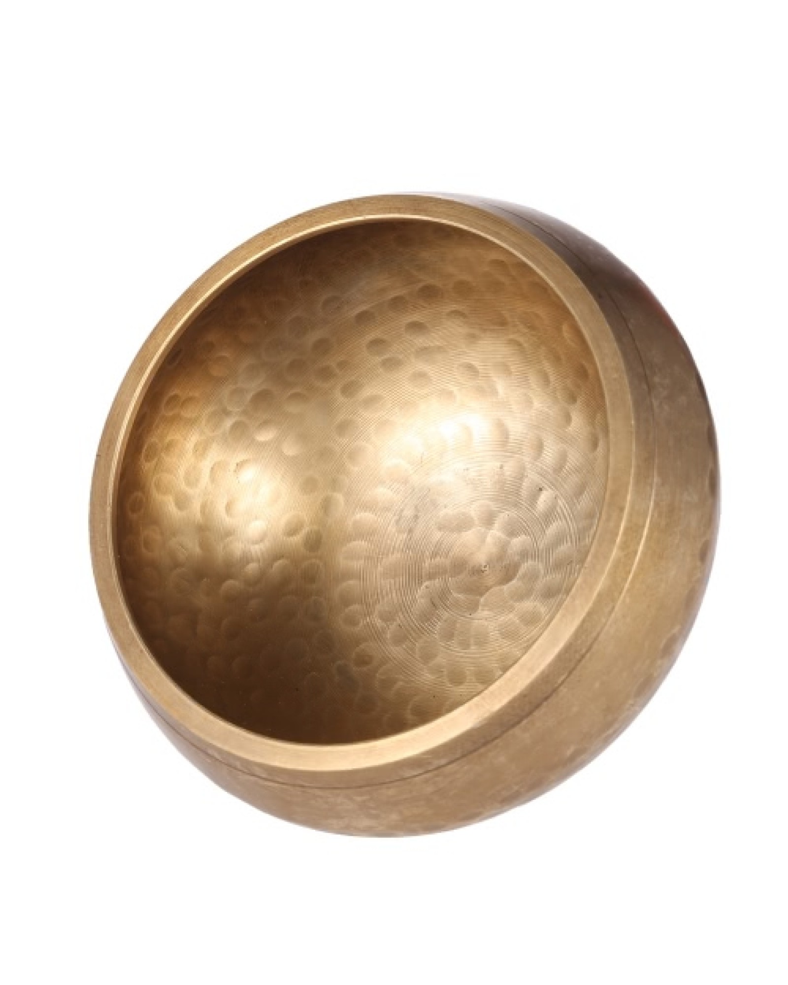 Exquisite 3 Inch Handmade Tibetan Bell Metal Singing Bowl with Striker