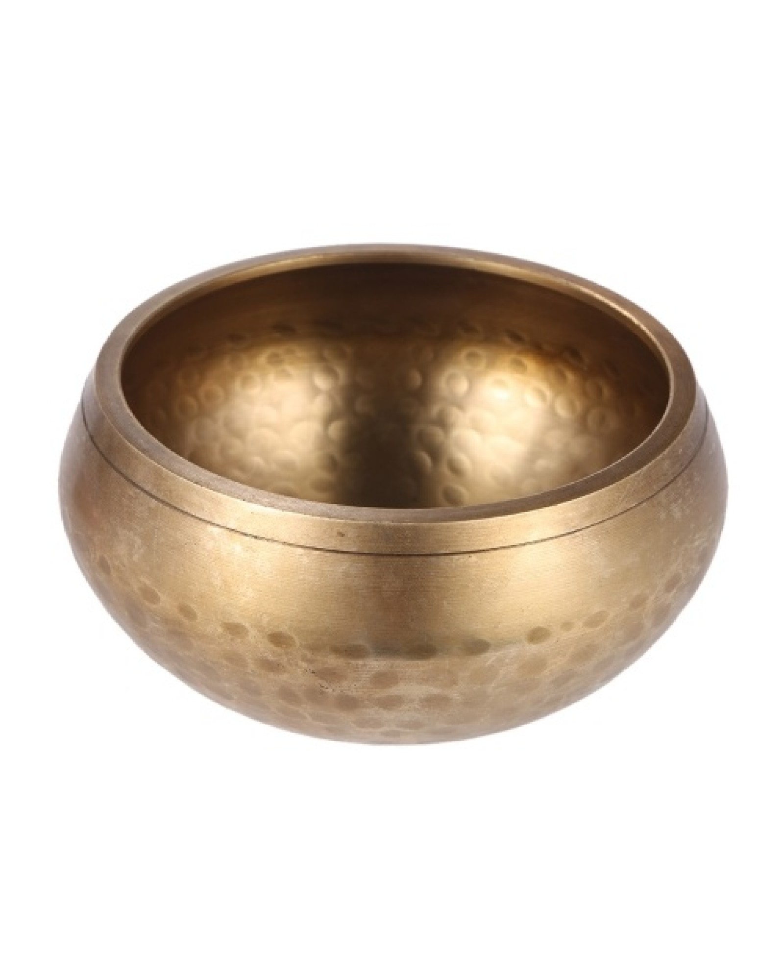 Exquisite 3 Inch Handmade Tibetan Bell Metal Singing Bowl with Striker