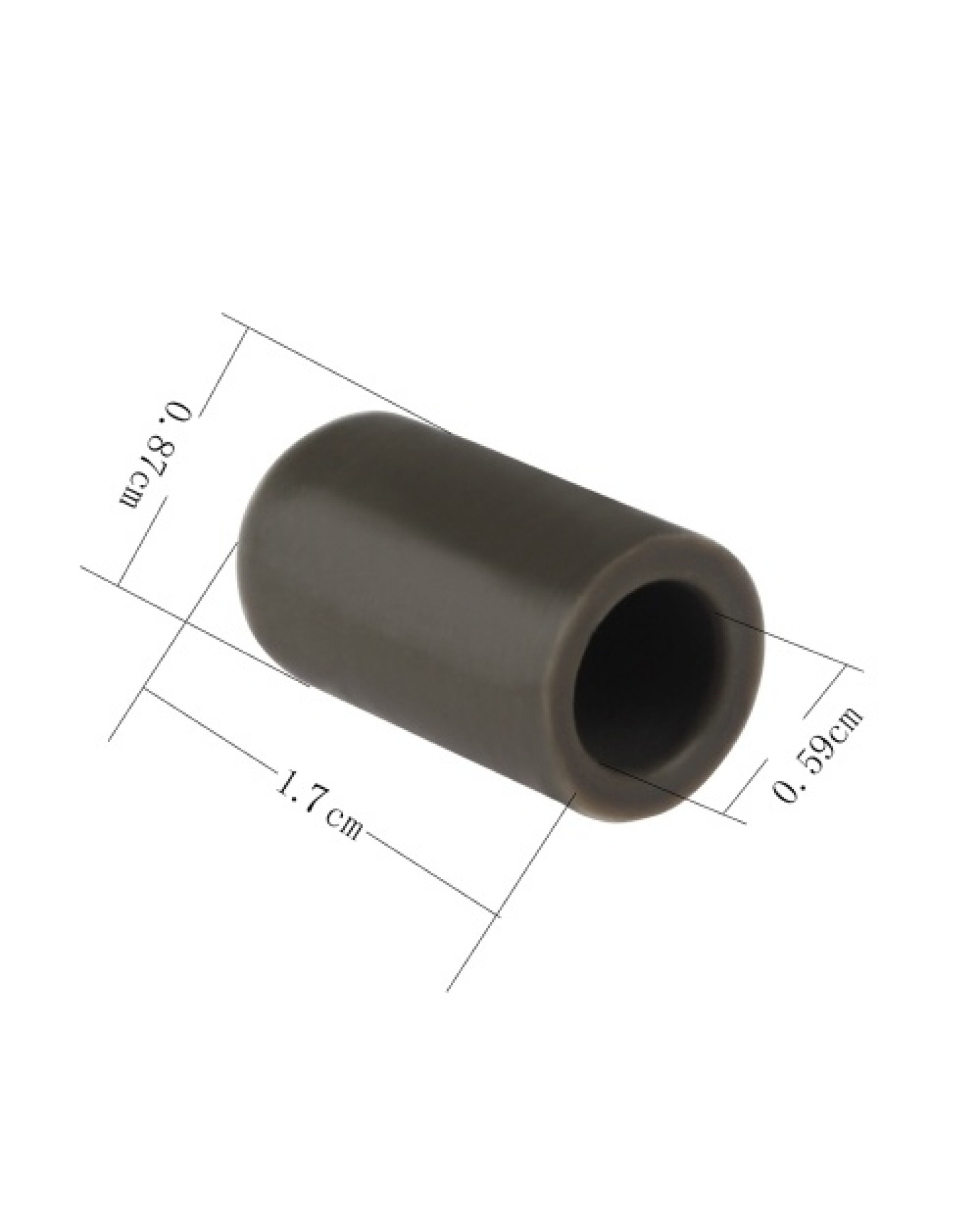 10pcs Drumstick Silent Tips Mute Drum Stick Mallet Protectors Covers Silicone Material Drum Set Accessories