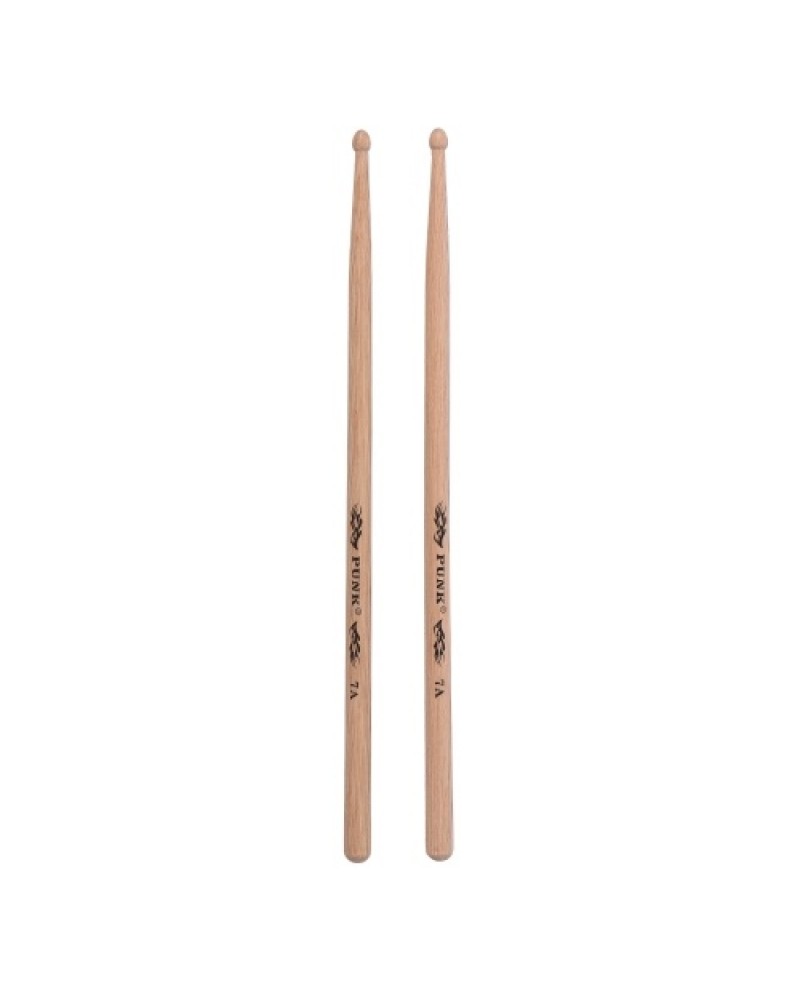 One Pair of 7A Wooden Drumsticks Drum Sticks Ash Wood Drum Set Accessories