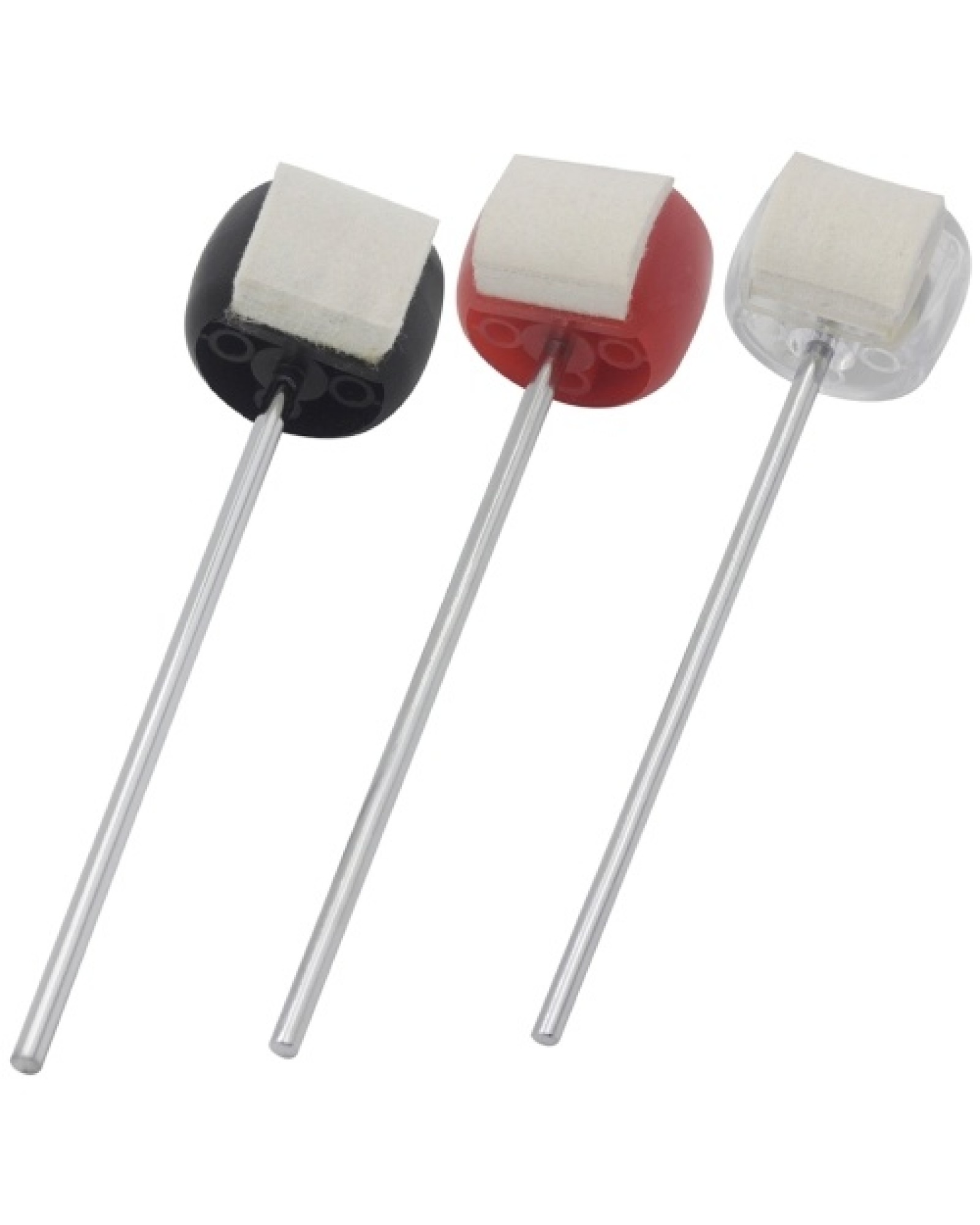 Bass Drum Pedal Beater with High Density Felt Single/ Double Drum Foot Pedal Beater Accessories for Percussion Instrument