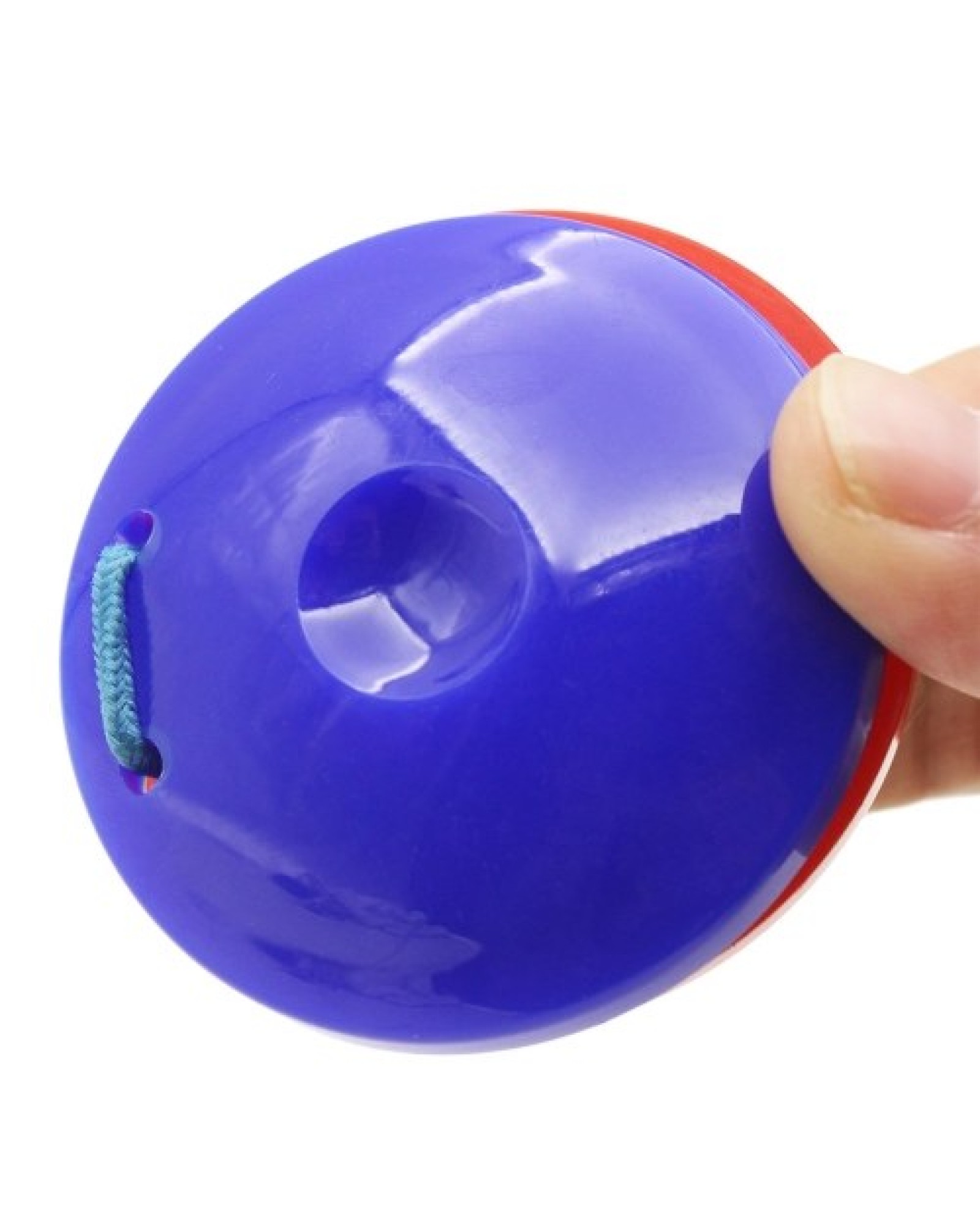 2Pcs Finger Castanets Percussion Instrument Musical Toy for Toddler Children Early Musical Education