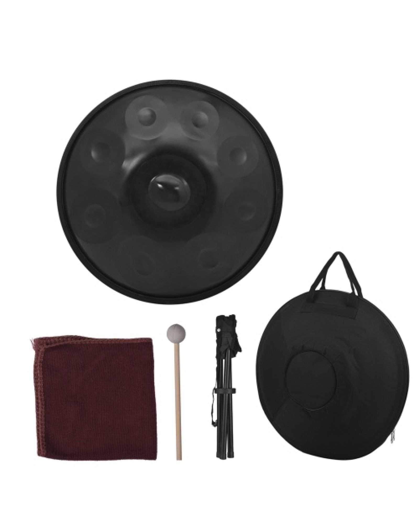 9 Notes Hand Pan Handpan Hand Drum Carbon Steel Material Percussion Instrument