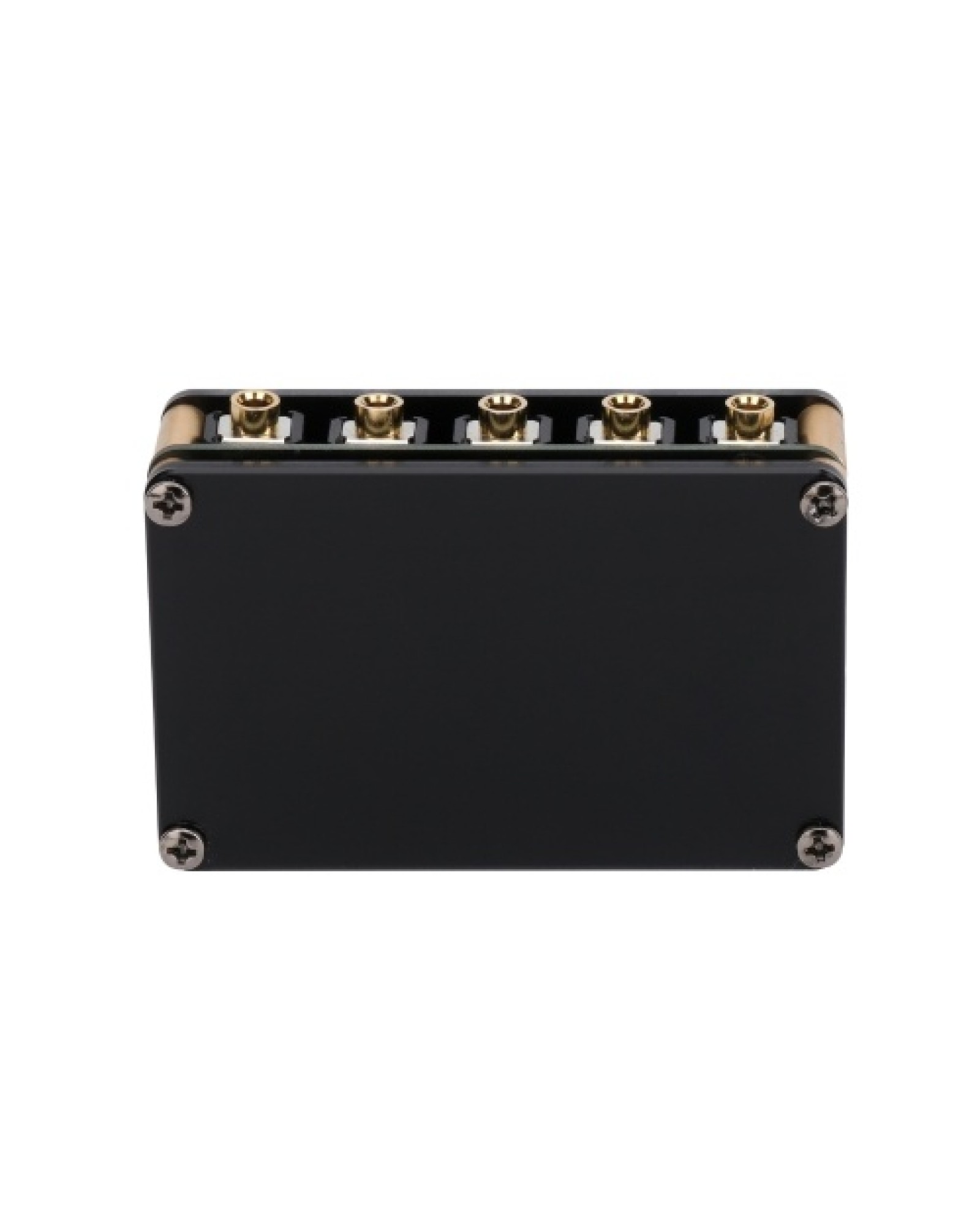 4-in-1-out Passive Mixer Module Mini Stereo 4-Channel Passive Mixer Audio Mixer 4 Audio Input to 1 Output Ultra Compact Low Nois