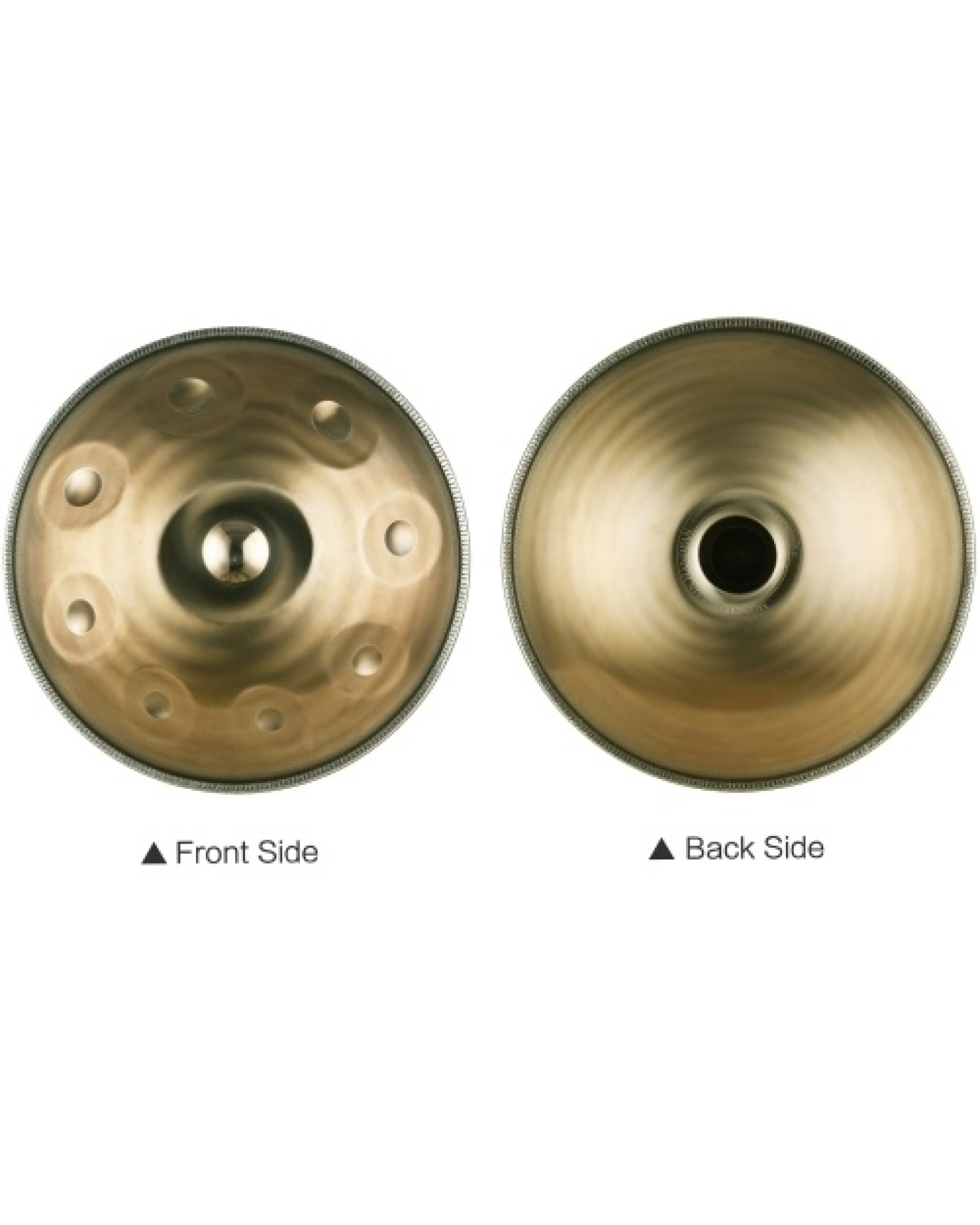 22 Inch Hand Pan Handpan Hand Drum D-Key 9 Notes(D3 A3 bB3 D4 F4 A4 G4 E4 C4)