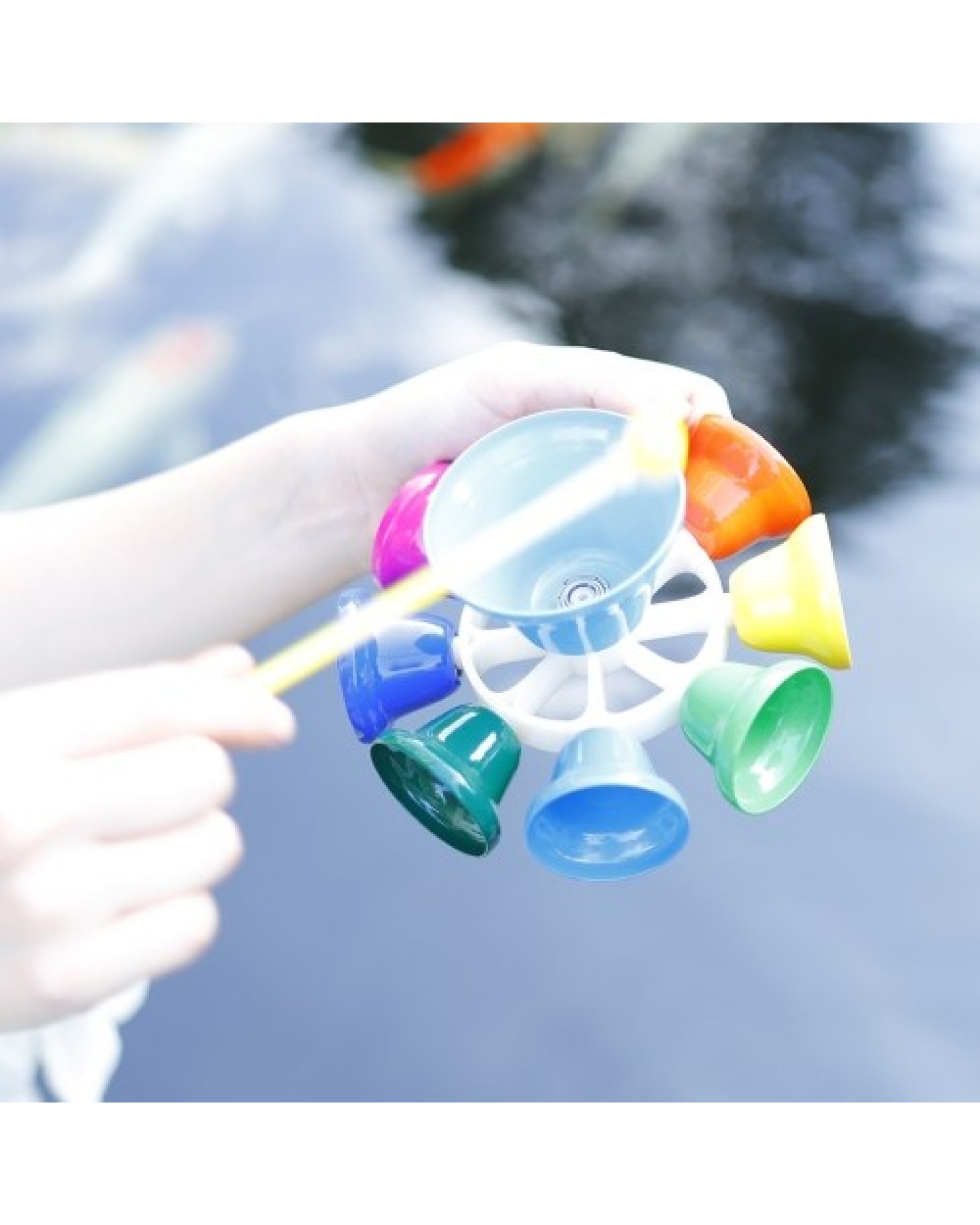 8 Note Hand Bell Percussion Instrument Musical Toy with Sitck