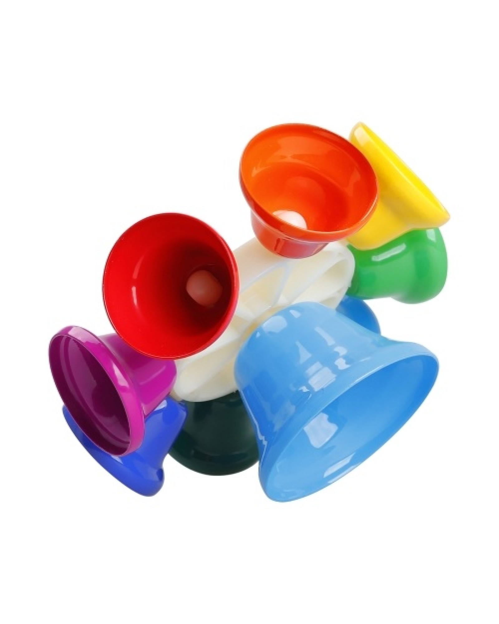 8 Note Hand Bell Percussion Instrument Musical Toy with Sitck