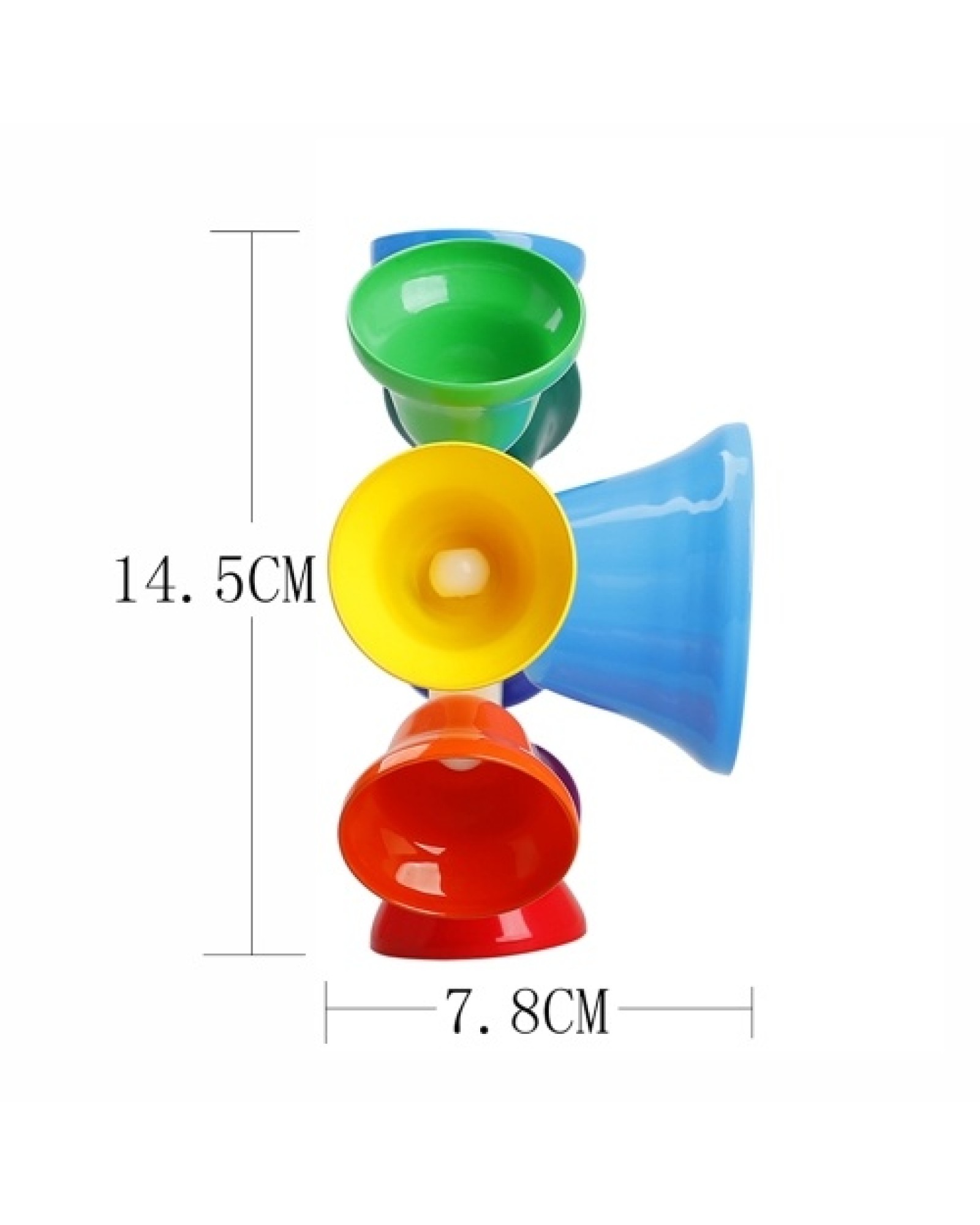 8 Note Hand Bell Percussion Instrument Musical Toy with Sitck
