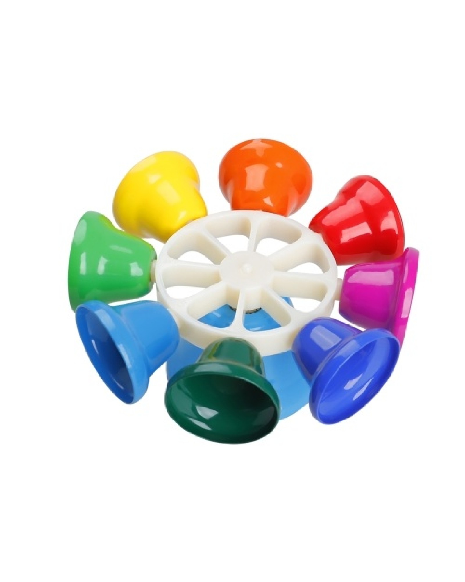 8 Note Hand Bell Percussion Instrument Musical Toy with Sitck