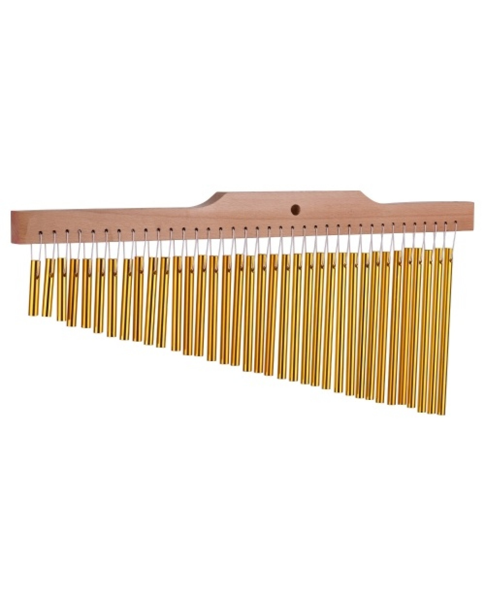 36 Bar Chimes Gold Aluminum Alloy Wooden Bar