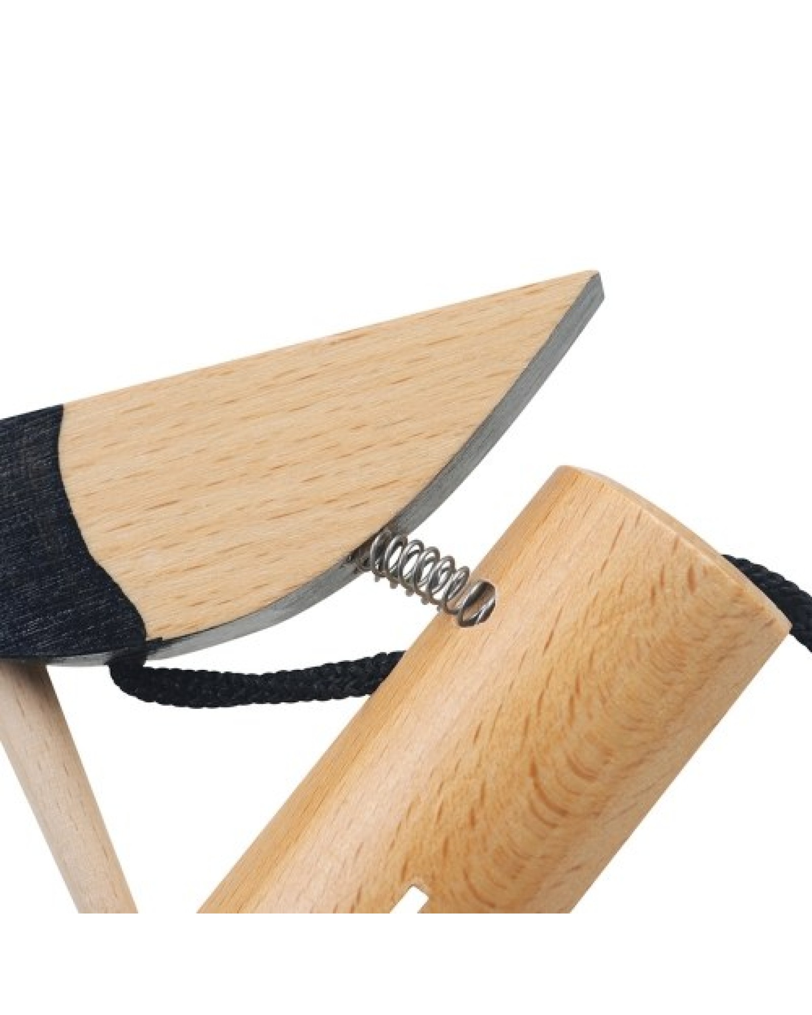 Wooden Pull Bird Beech Wood Woodpecker Musical Tone Block Percussion Musical Instrument