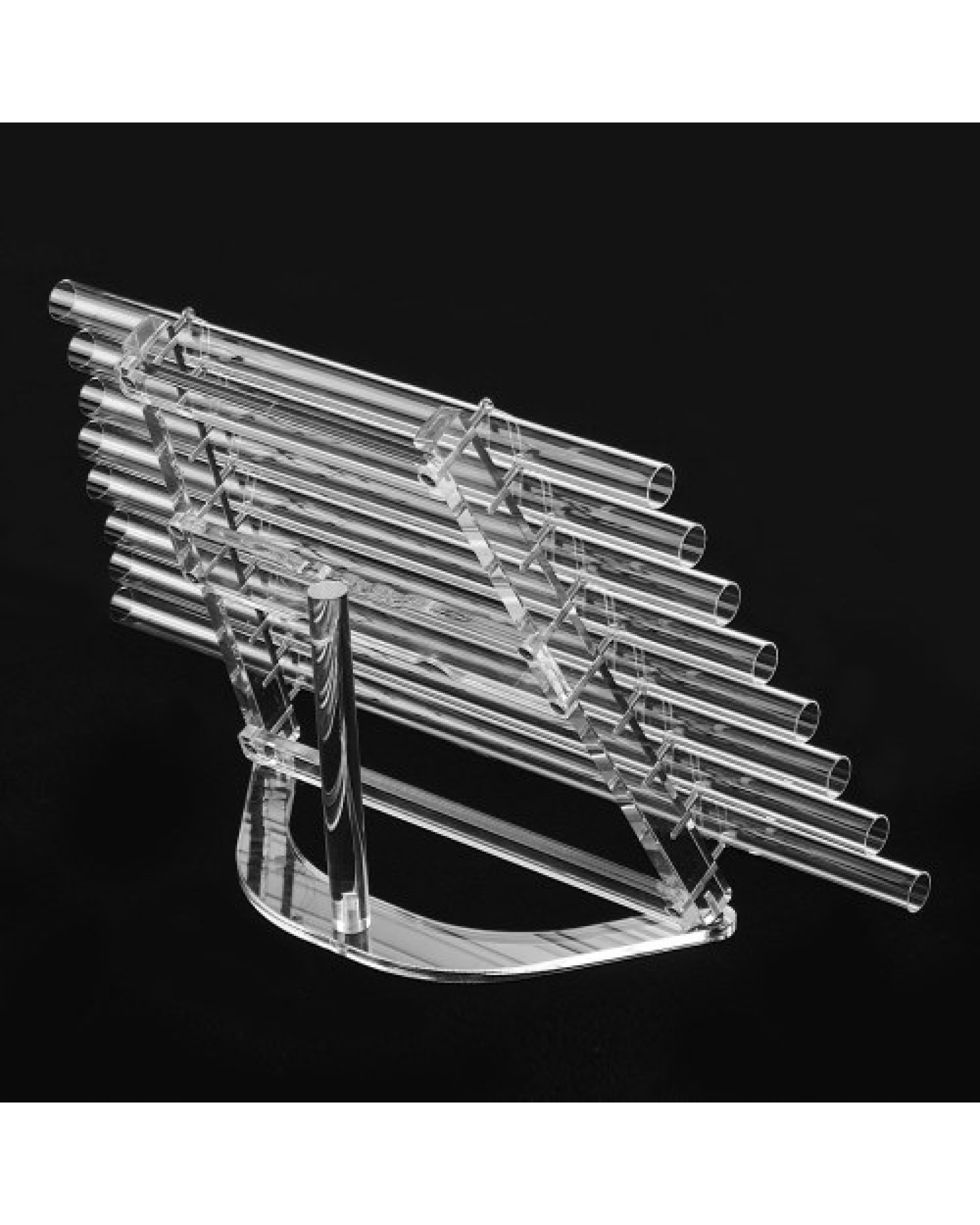 432Hz Crystal Singing Harp