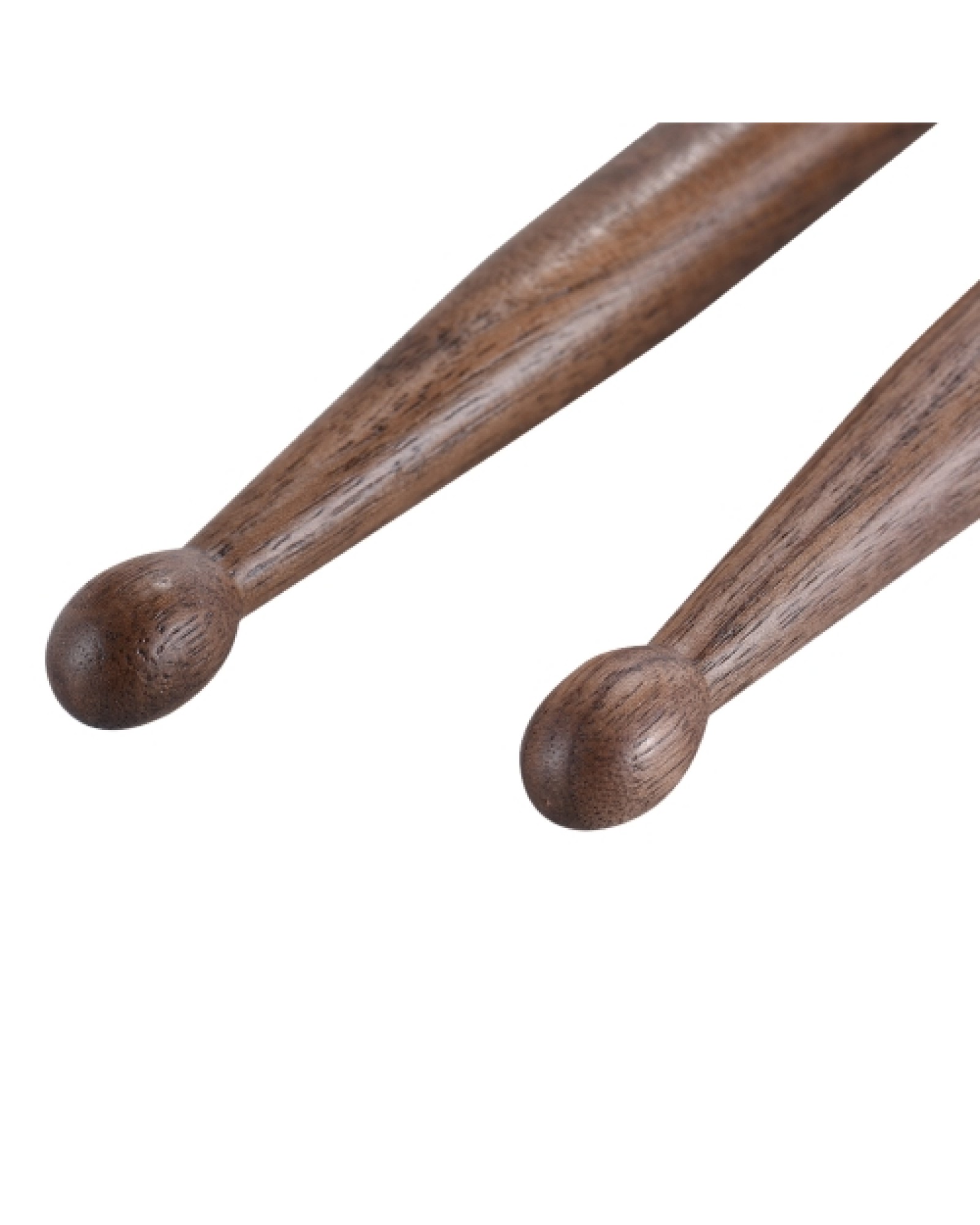 Pair of 5B Drumsticks Sticks Wave-shape Wood Tip Percussion Accessories for Drum Set Adopt for Black Walnut Wood