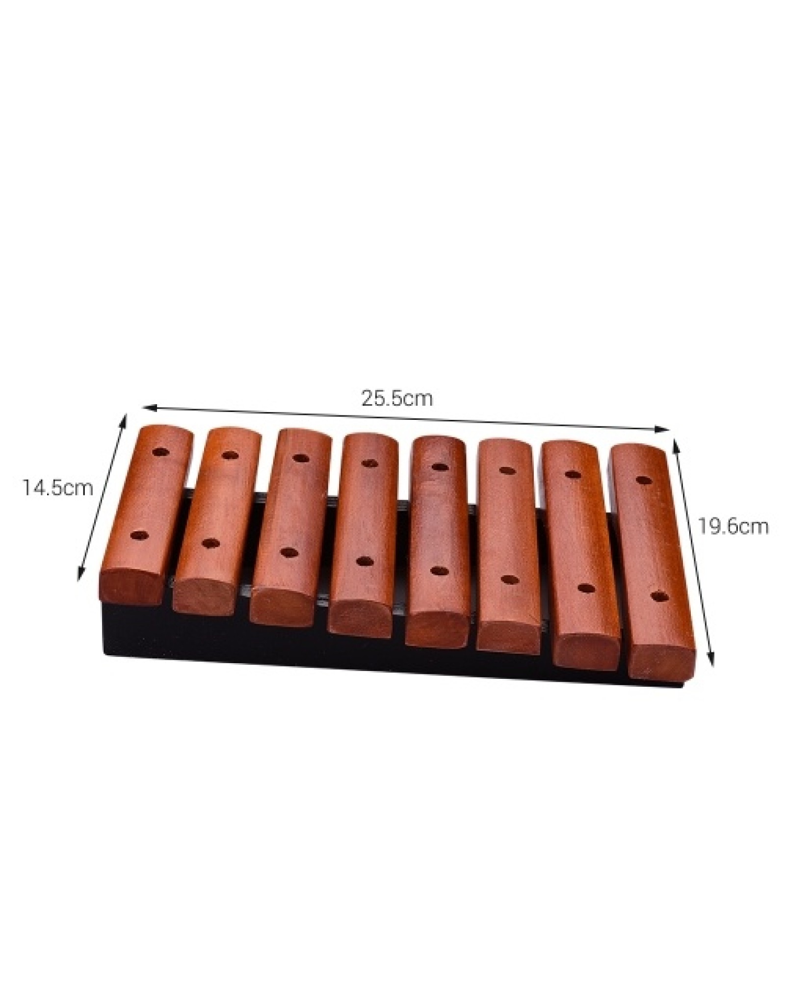 Musical Instrument 8 Notes Wood Xylophone Includes 2 Wooden Mallets