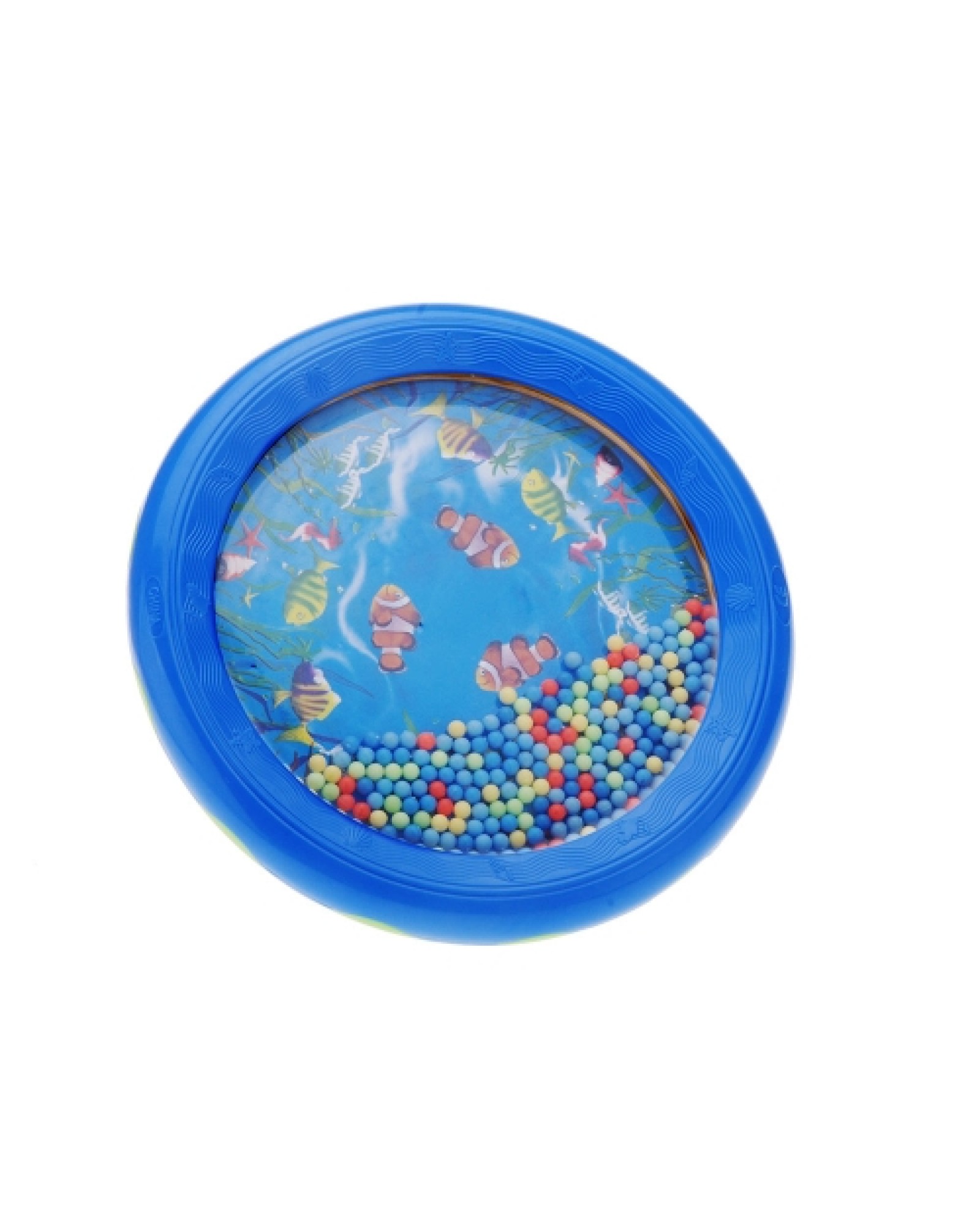 Ocean Wave Bead Drum Gentle Sea Sound Musical Educational Toy Tool for Baby Kid Child