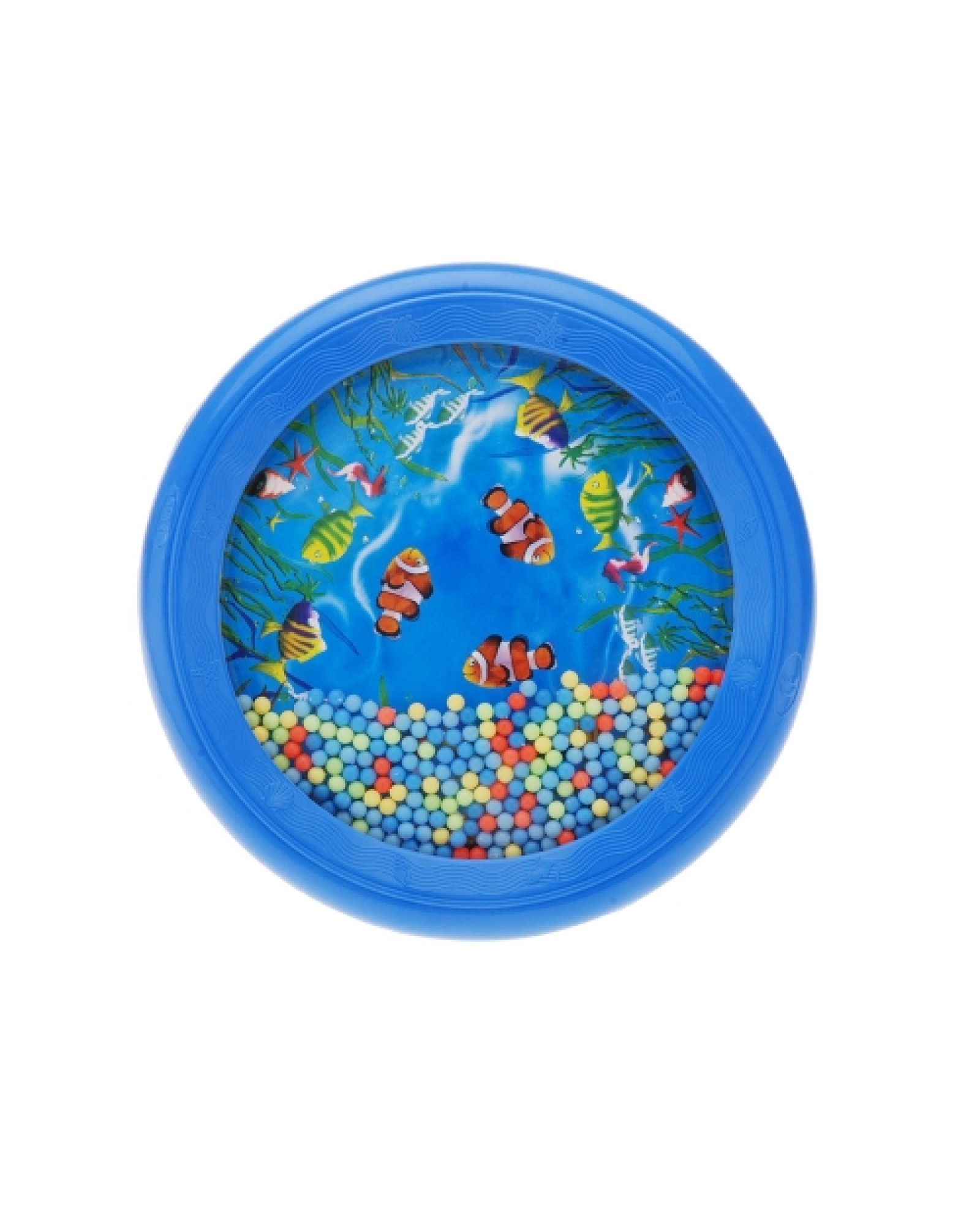 Ocean Wave Bead Drum Gentle Sea Sound Musical Educational Toy Tool for Baby Kid Child