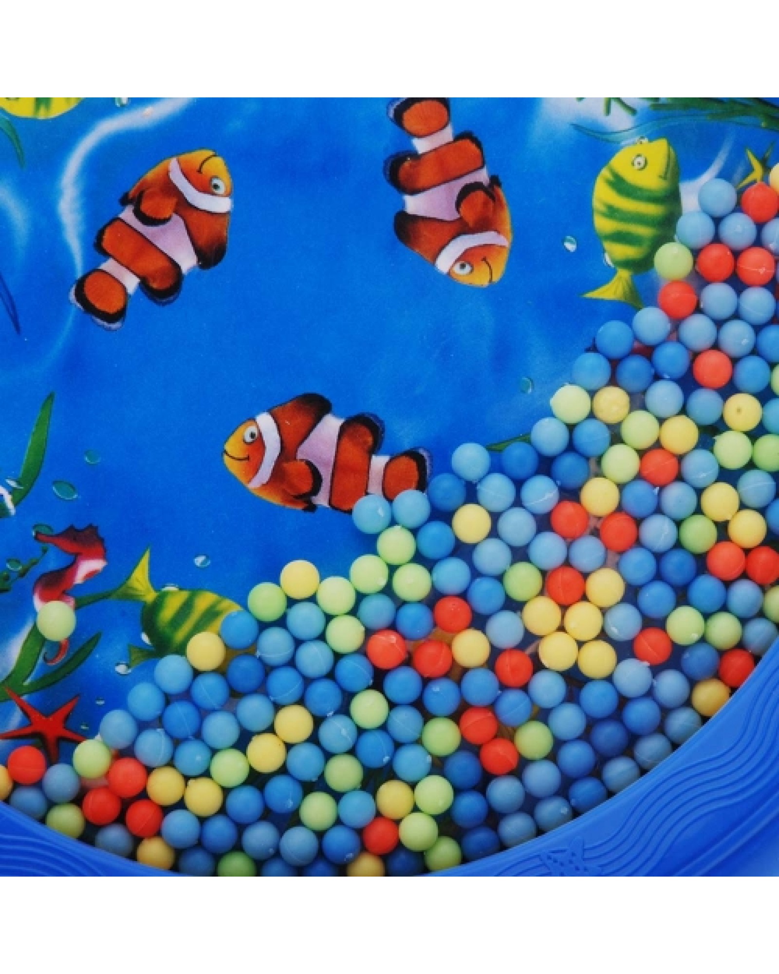 Ocean Wave Bead Drum Gentle Sea Sound Musical Educational Toy Tool for Baby Kid Child