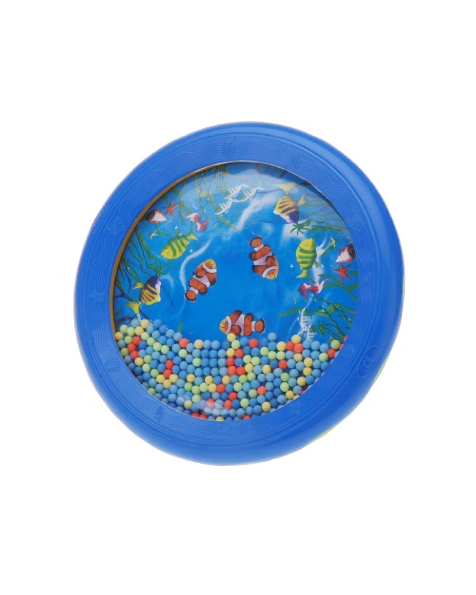 Ocean Wave Bead Drum Gentle Sea Sound Musical Educational Toy Tool for Baby Kid Child
