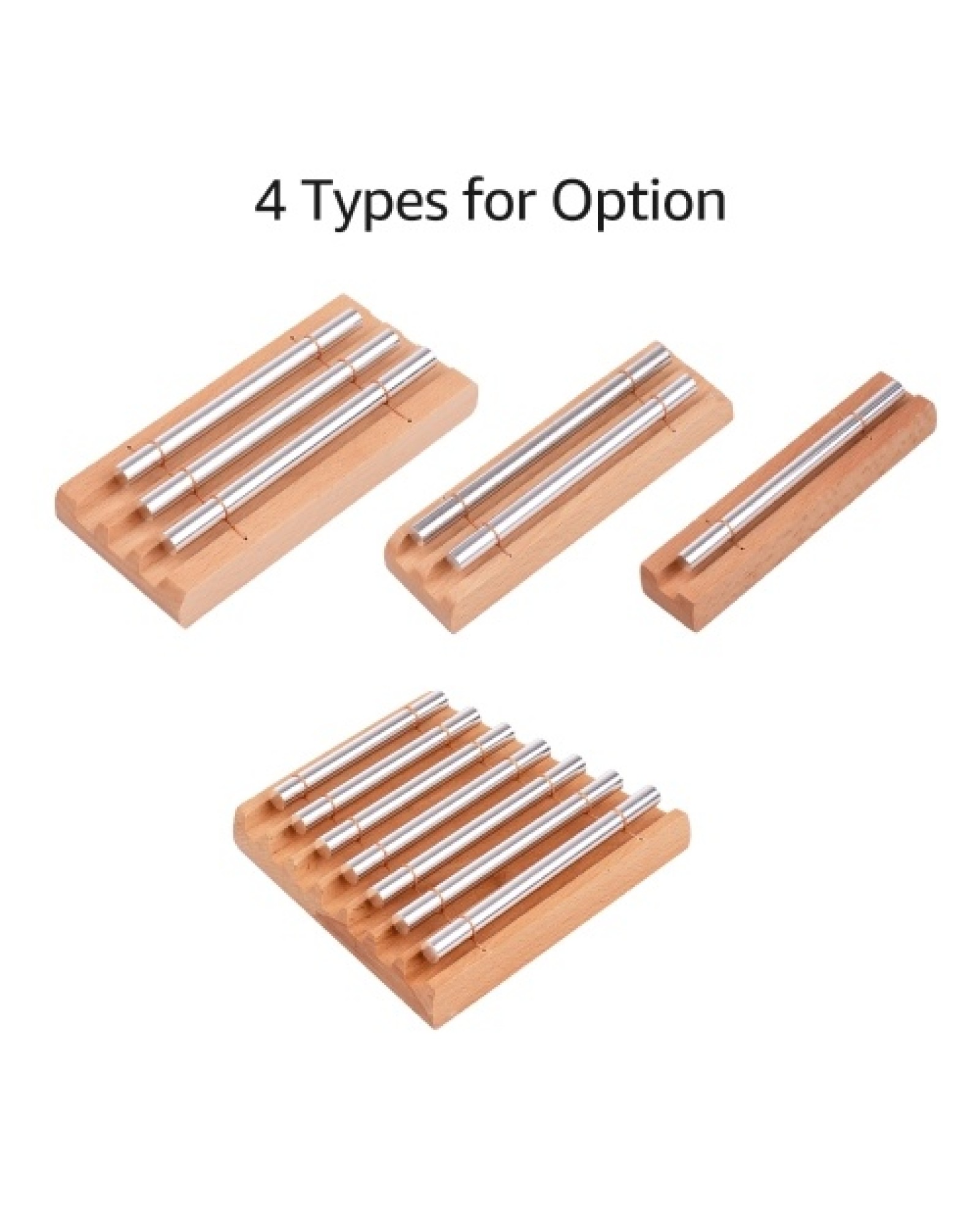 1-Tone Wooden Chimes with Mallet Percussion Instrument