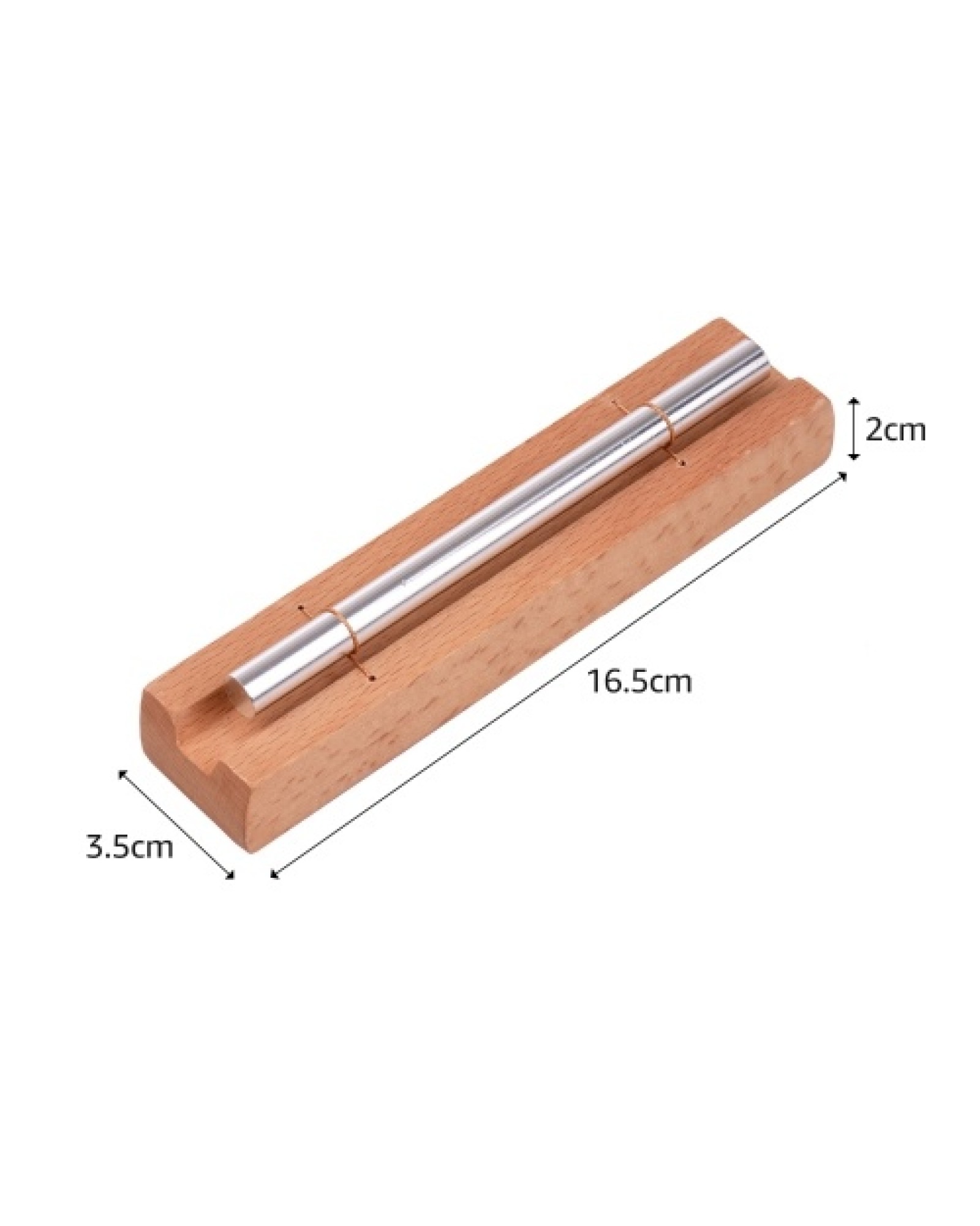 1-Tone Wooden Chimes with Mallet Percussion Instrument