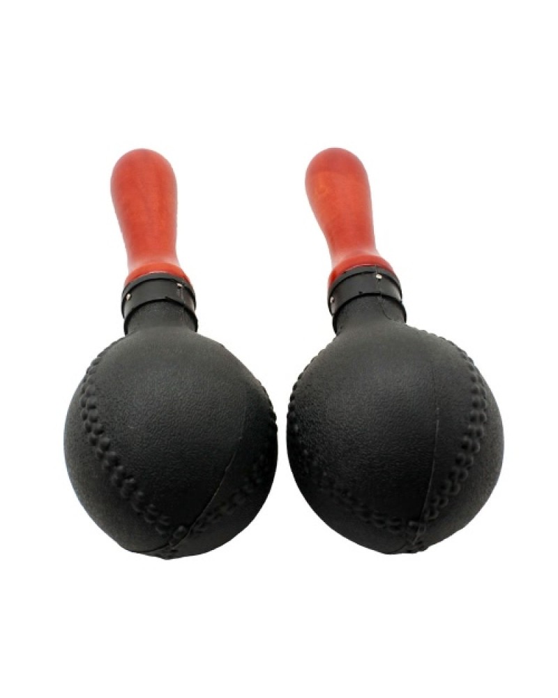 Professional Pair of Maracas Shakers Rattles Sand Hammer Percussion Instrument Musical Toy for Kid Children KTV Party Game