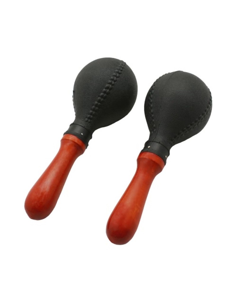 Professional Pair of Maracas Shakers Rattles Sand Hammer Percussion Instrument Musical Toy for Kid Children KTV Party Game