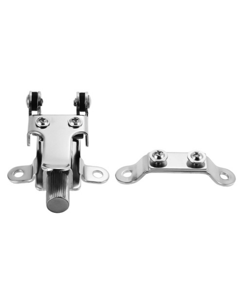 2 Sets/Pack Metal Snare Drum Wire Strainer Regulator Throw Off Butt End Set Drum Parts Accessories Replacement Silver