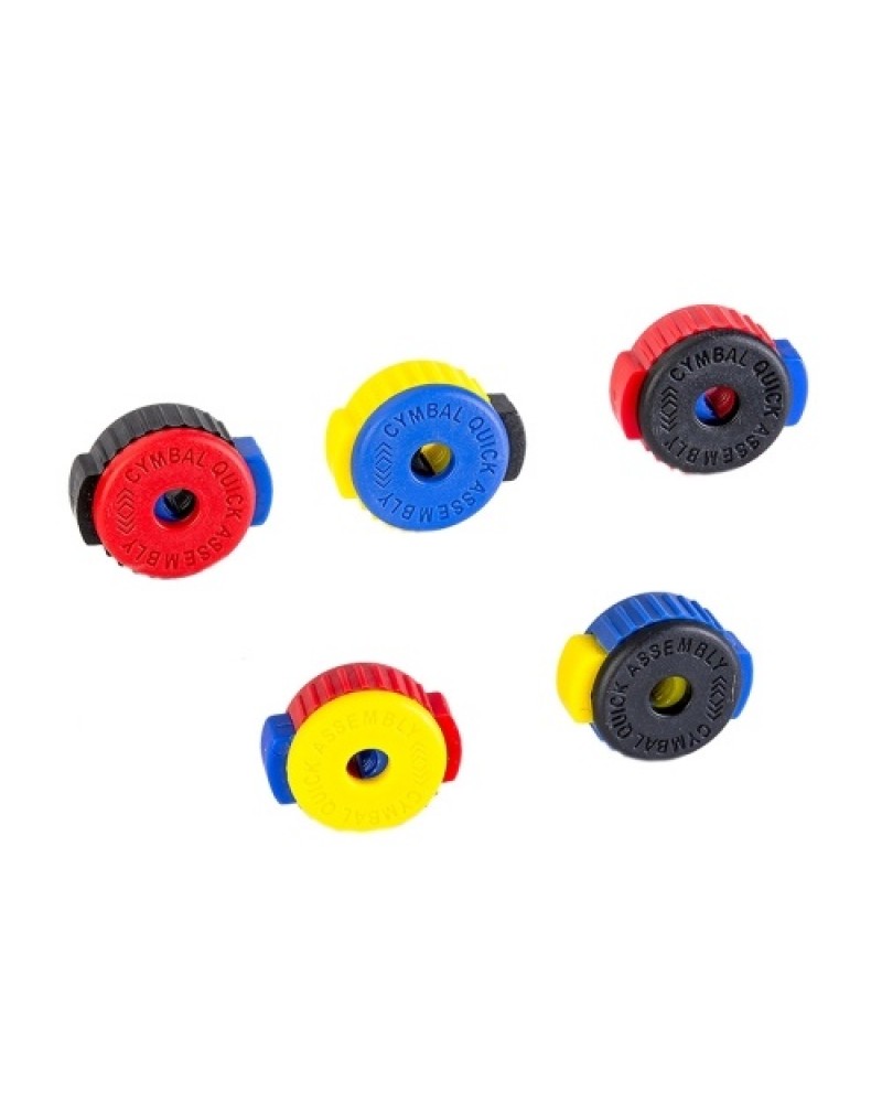 5 Pack Quick-Set Cymbal Mate Quick Release Drum Accessories Kit Rondom Color