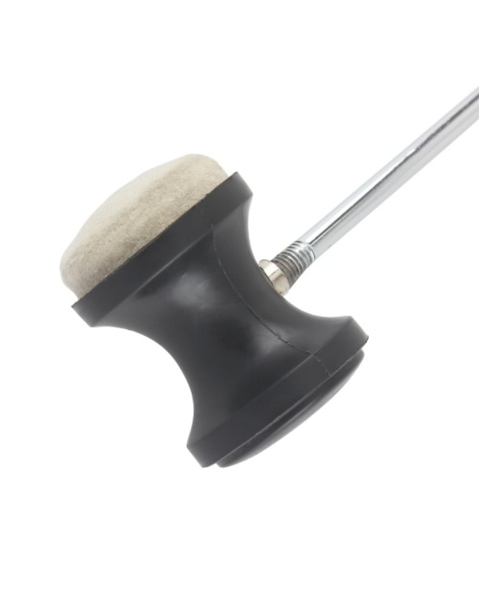 Drum Pedal Wool Felt Stainless Steel Handle 1pcs Instrument Accessory Part High Quality