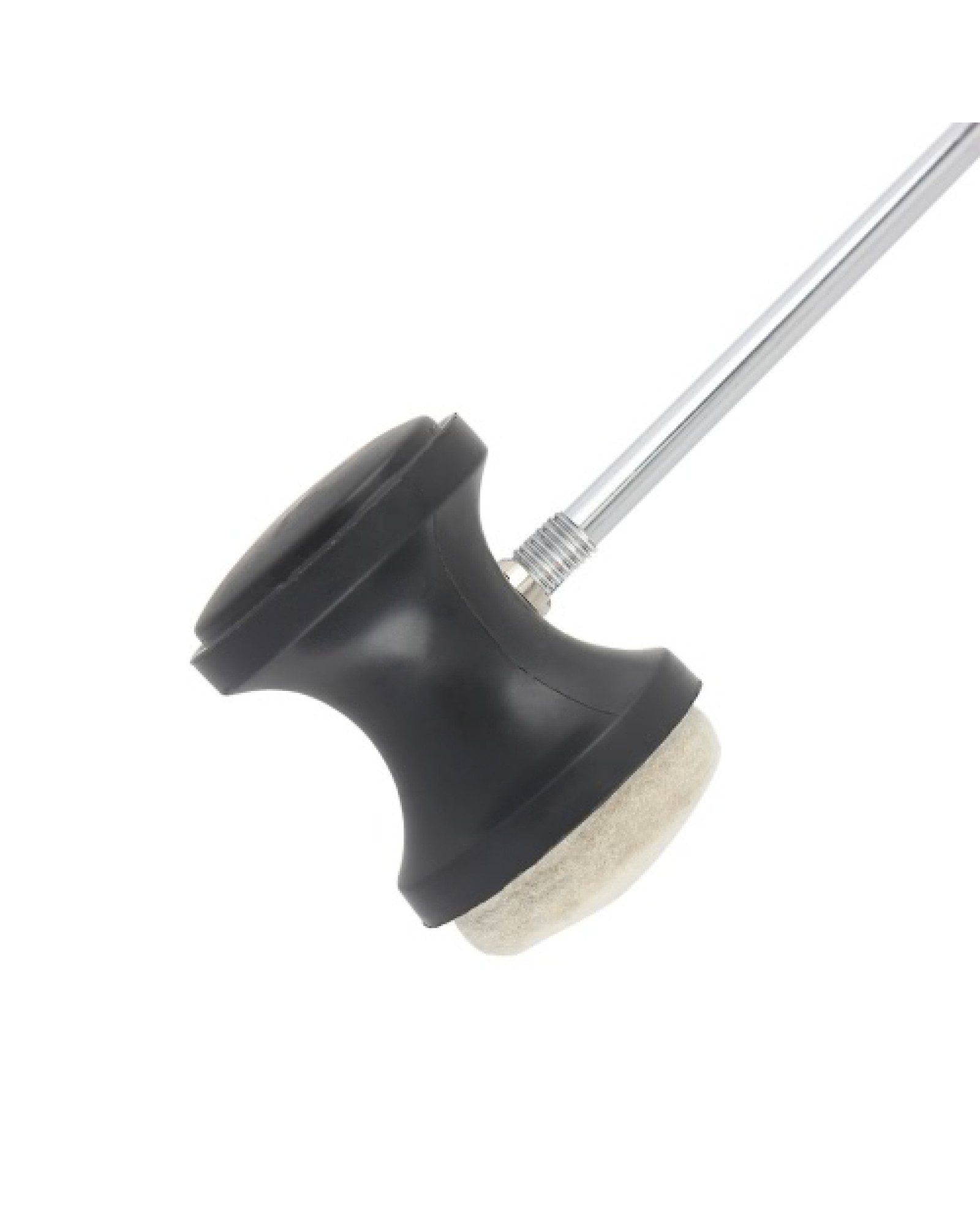 Drum Pedal Wool Felt Stainless Steel Handle 1pcs Instrument Accessory Part High Quality