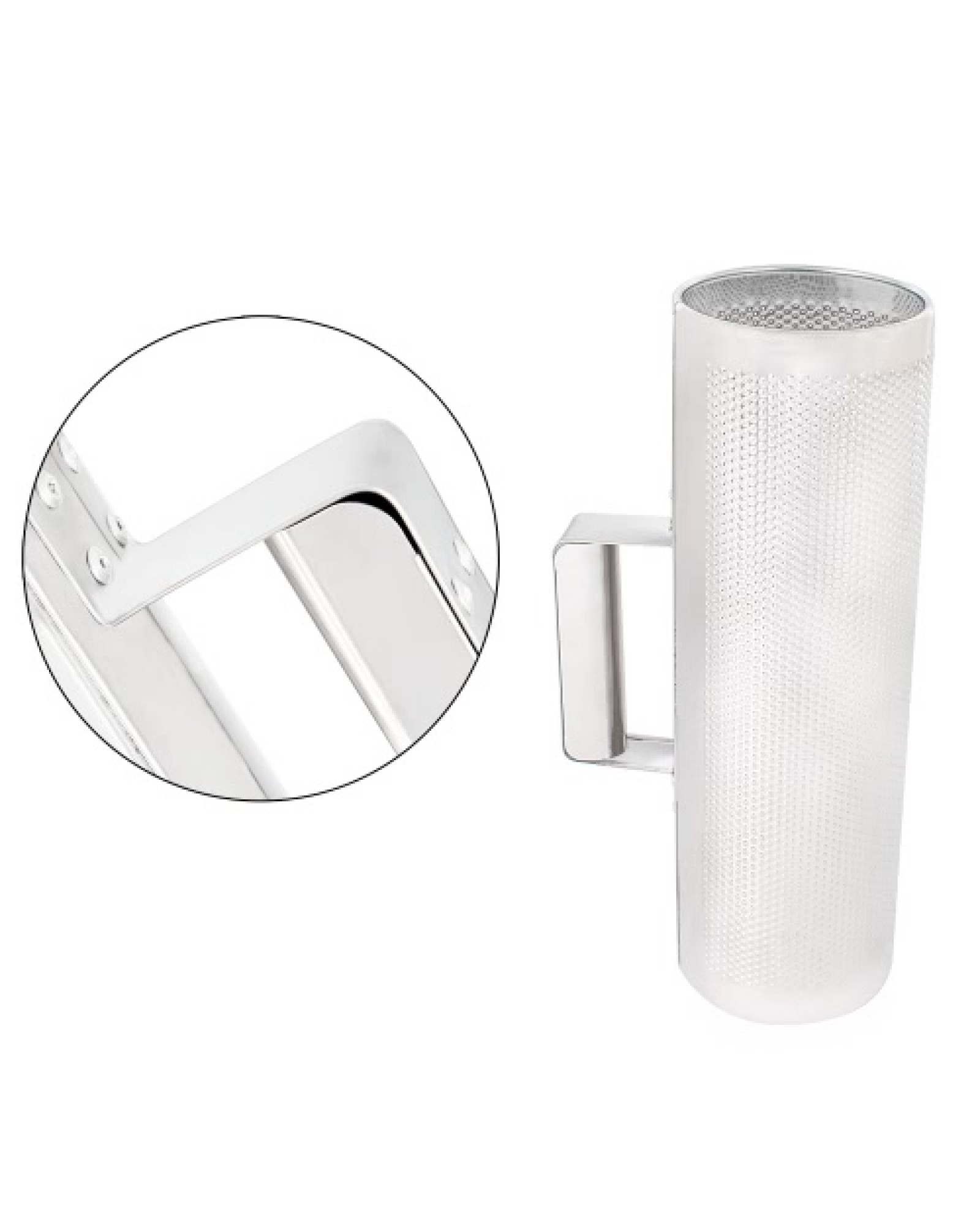 Stainless Steel Guiro 12" * 4" Percussion Instrument Musical Training Tool with Scraper