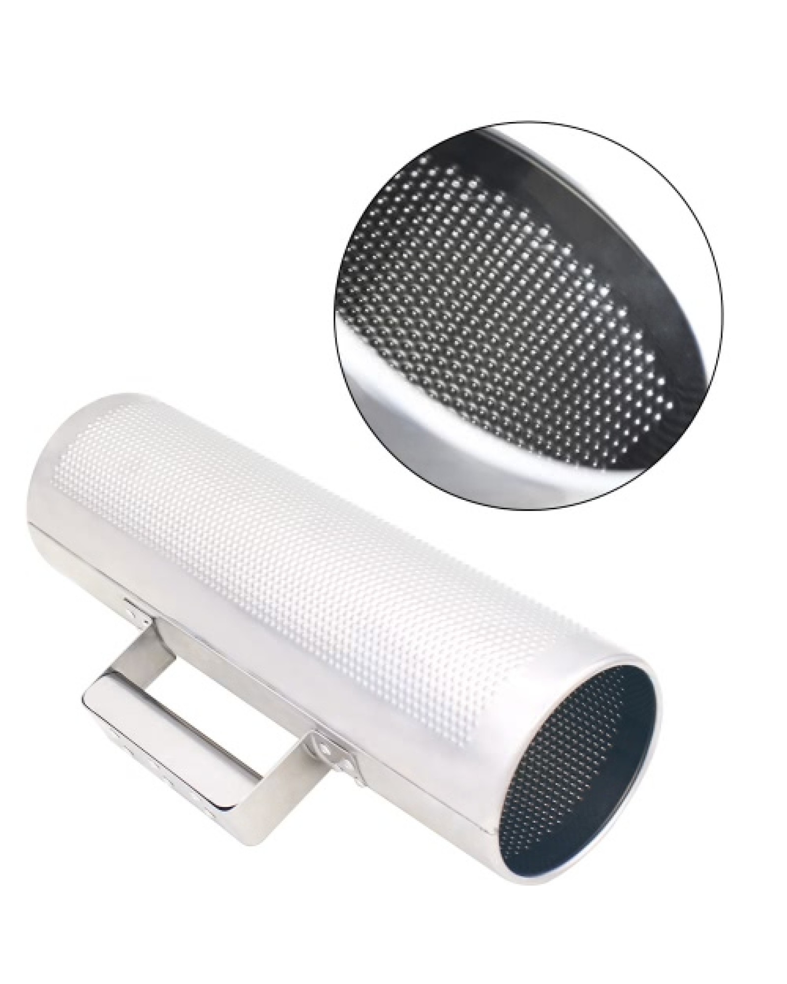 Stainless Steel Guiro 12" * 4" Percussion Instrument Musical Training Tool with Scraper