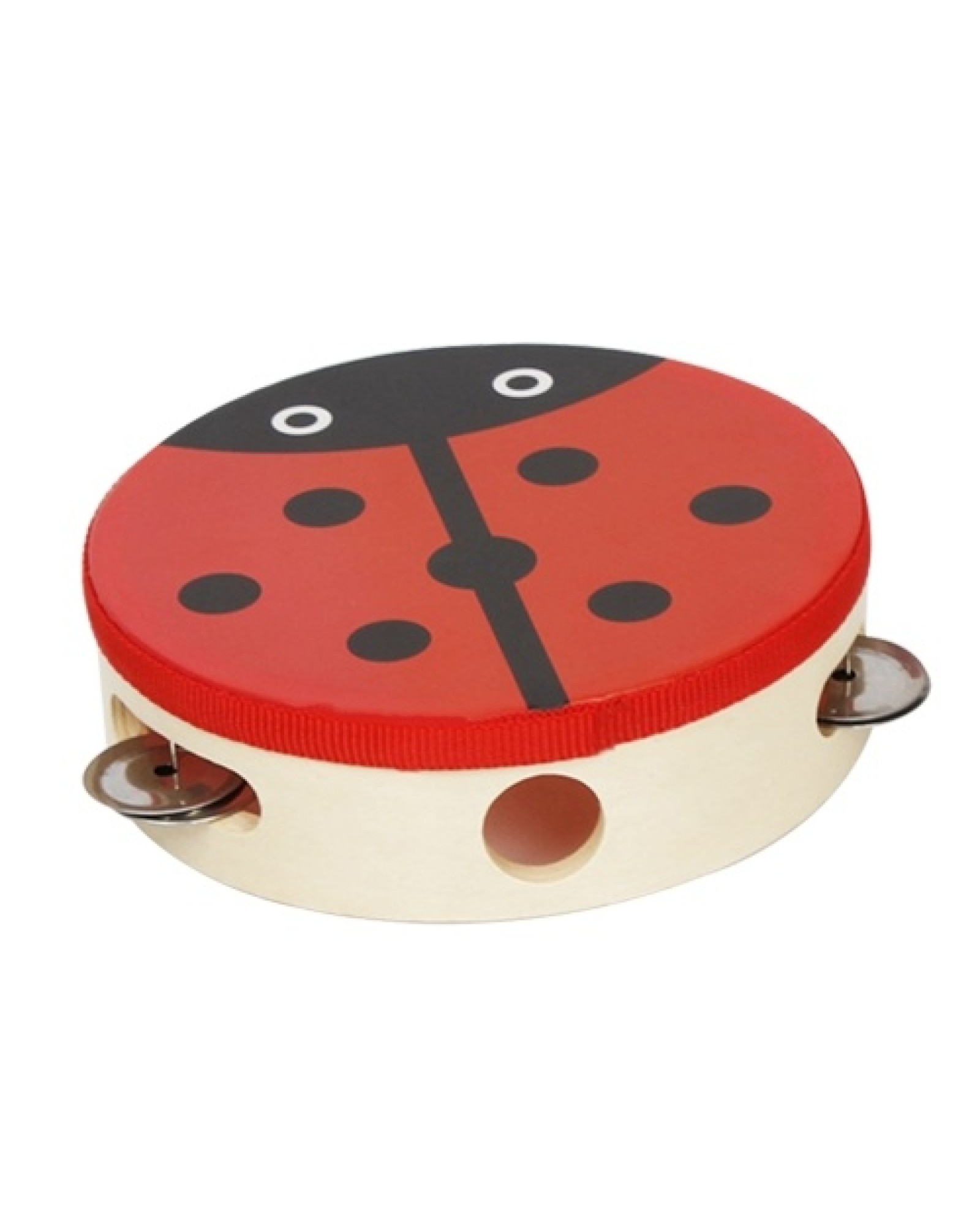 6" Handheld Tambourine Hand Drum Percussion Musical Toy