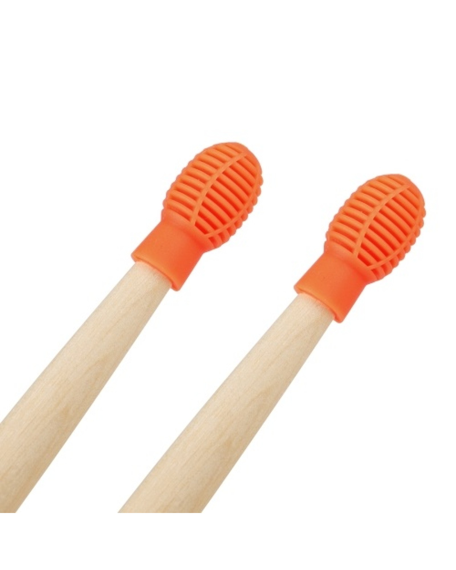 Drum Stick Protective Cover Set Silicone Mallet Protectors Drumstick Silent Practice Cap Sleeve 2pcs