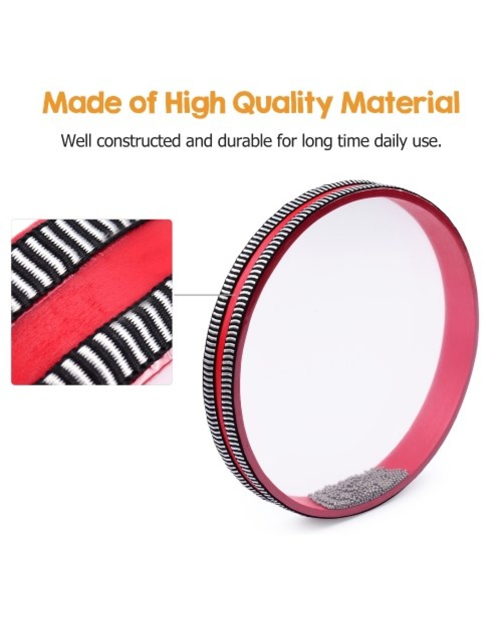 10 Inch Ocean Drum Wooden Handheld Sea Wave Drum Percussion Drum Gentle Sea Sound Musical Toy for Children