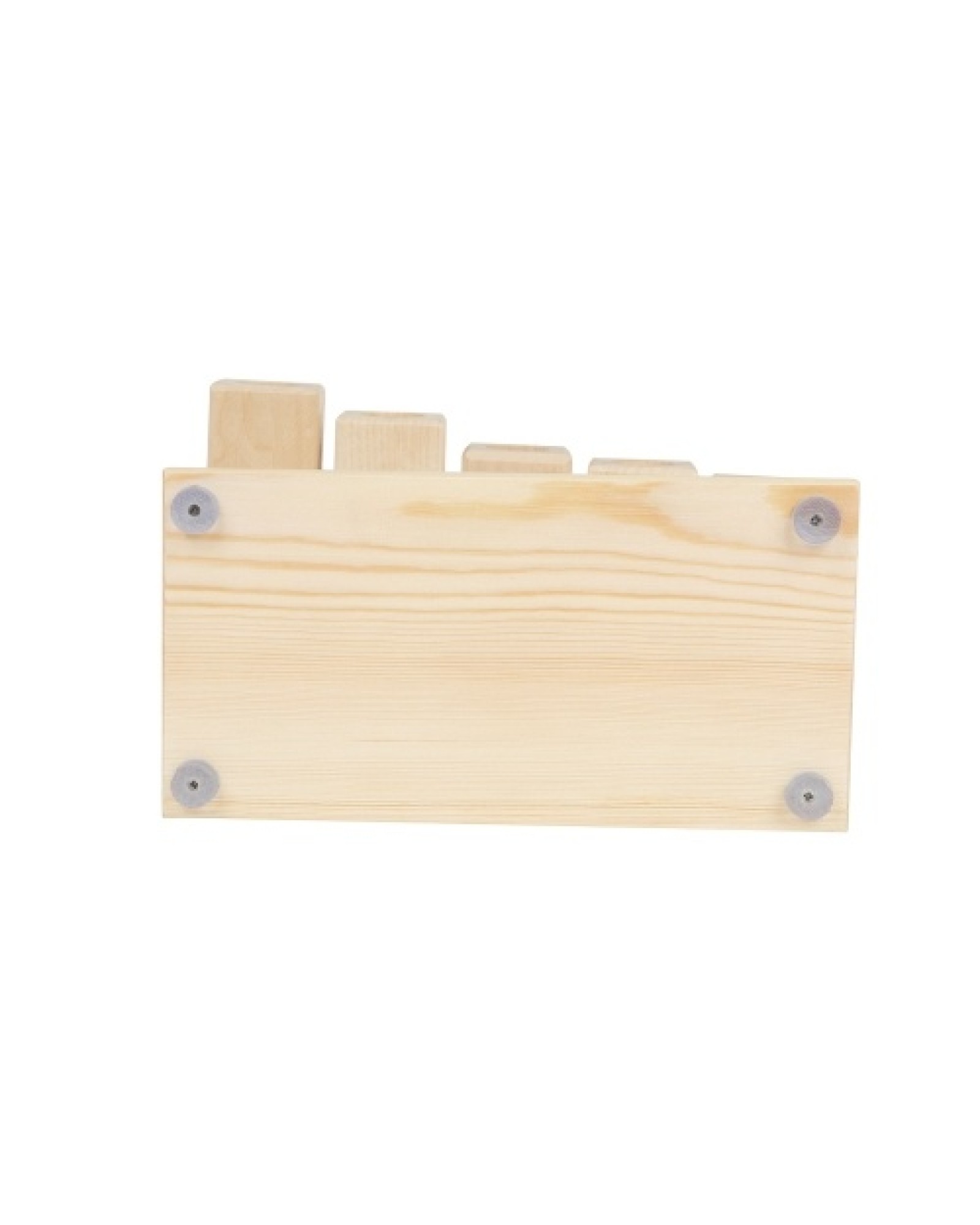 Wood Rhythm Block Wooden Percussion Block Solid Maple Material 5 Tones Musical Percussion Instrument with Mallet for Yoga Presch